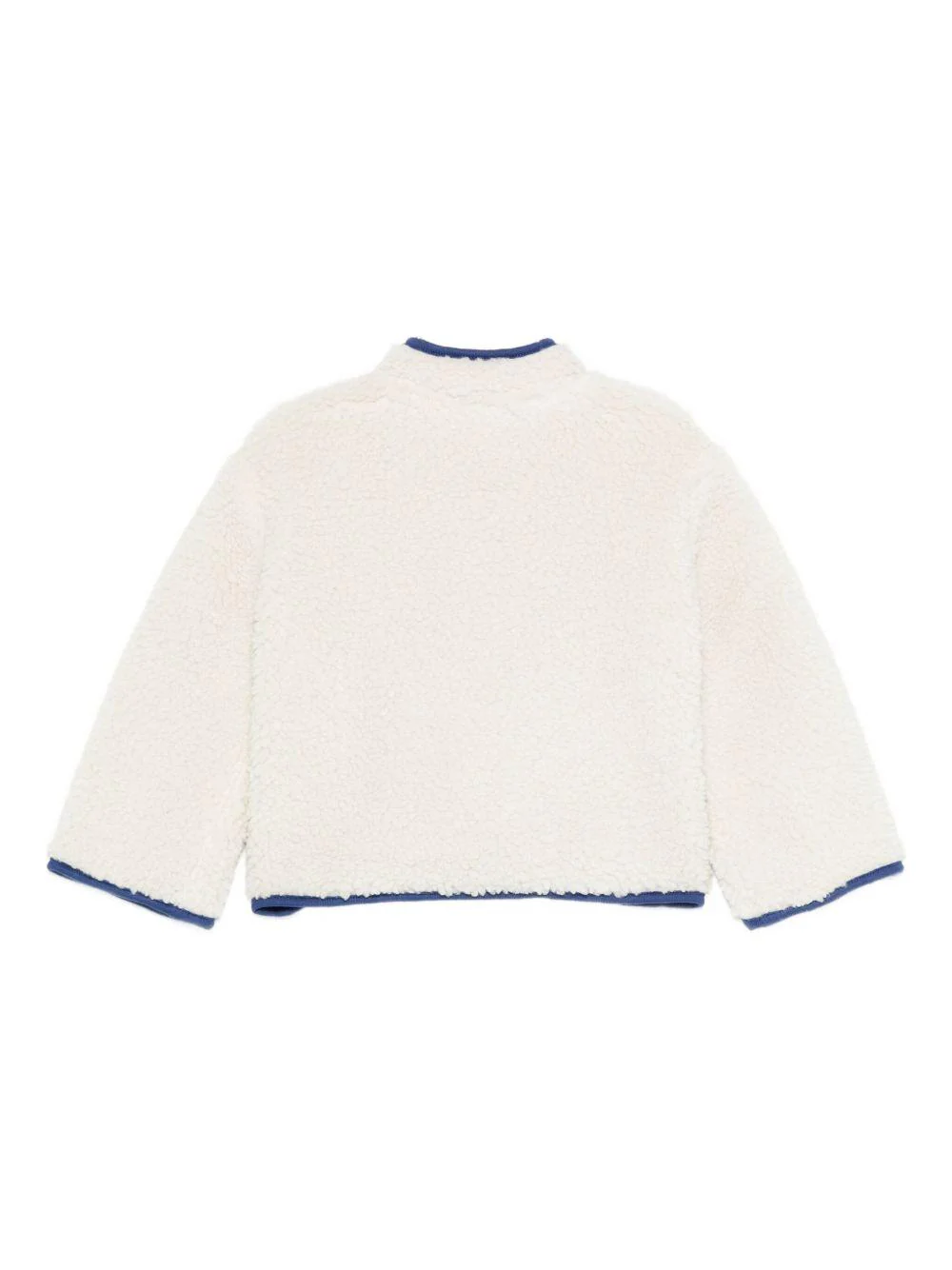 Giacca per neonato Off-White Kids bianco con tasca applicata - Image 2