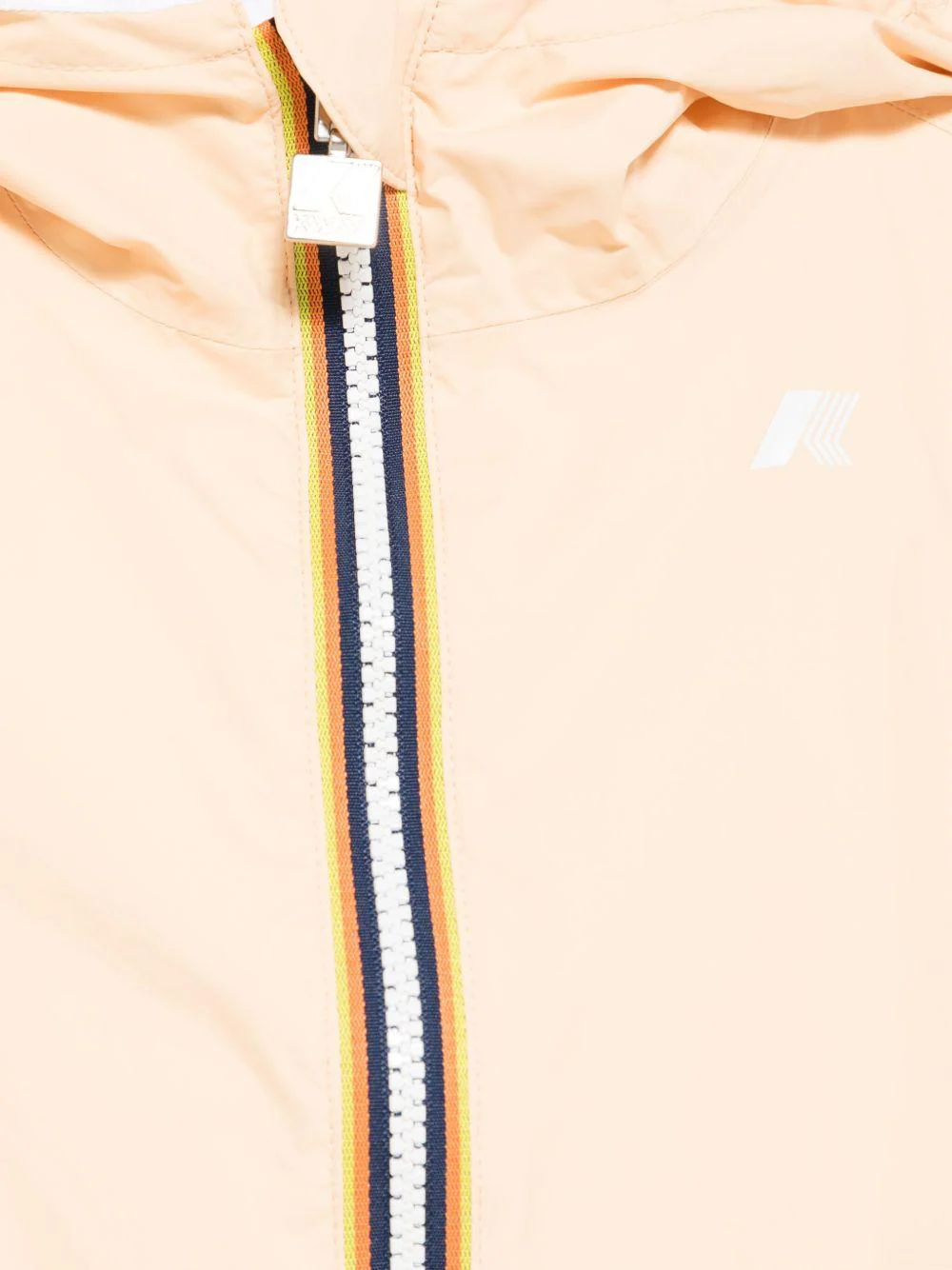 Giacca reversibile per bambini K-Way Kids P. Lily Plus pesca con bordo a contrasto - Image 3