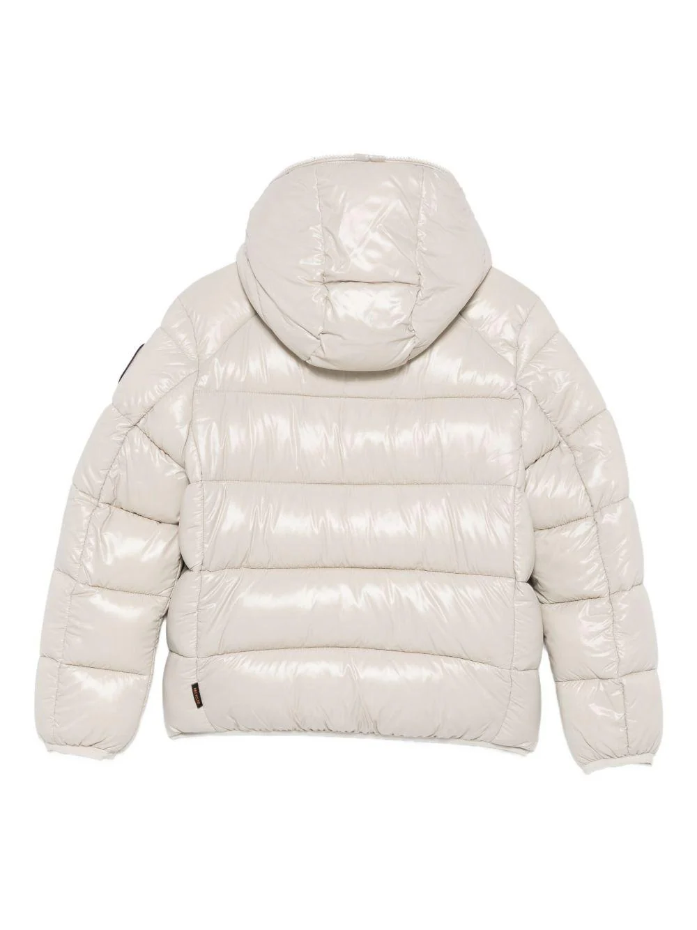 Giacca trapuntata per bambino Save The Duck Kids beige con cappuccio - Image 2