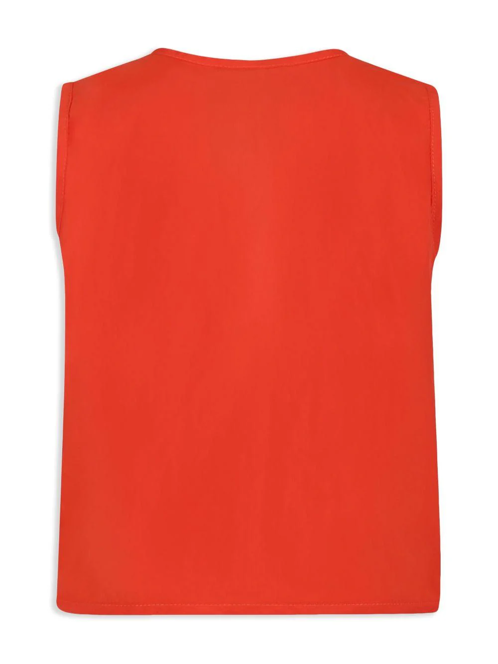 Gilet con tasche per bambino Mini Rodini rosso con motivo con ricamo - Image 3