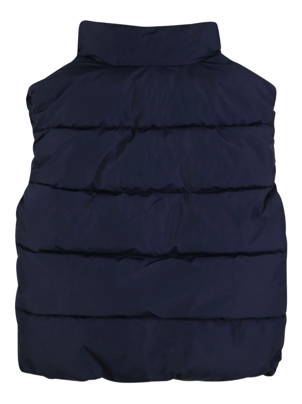 Gilet imbottito per bambino BOSS Kids blu con collo alto - Image 2