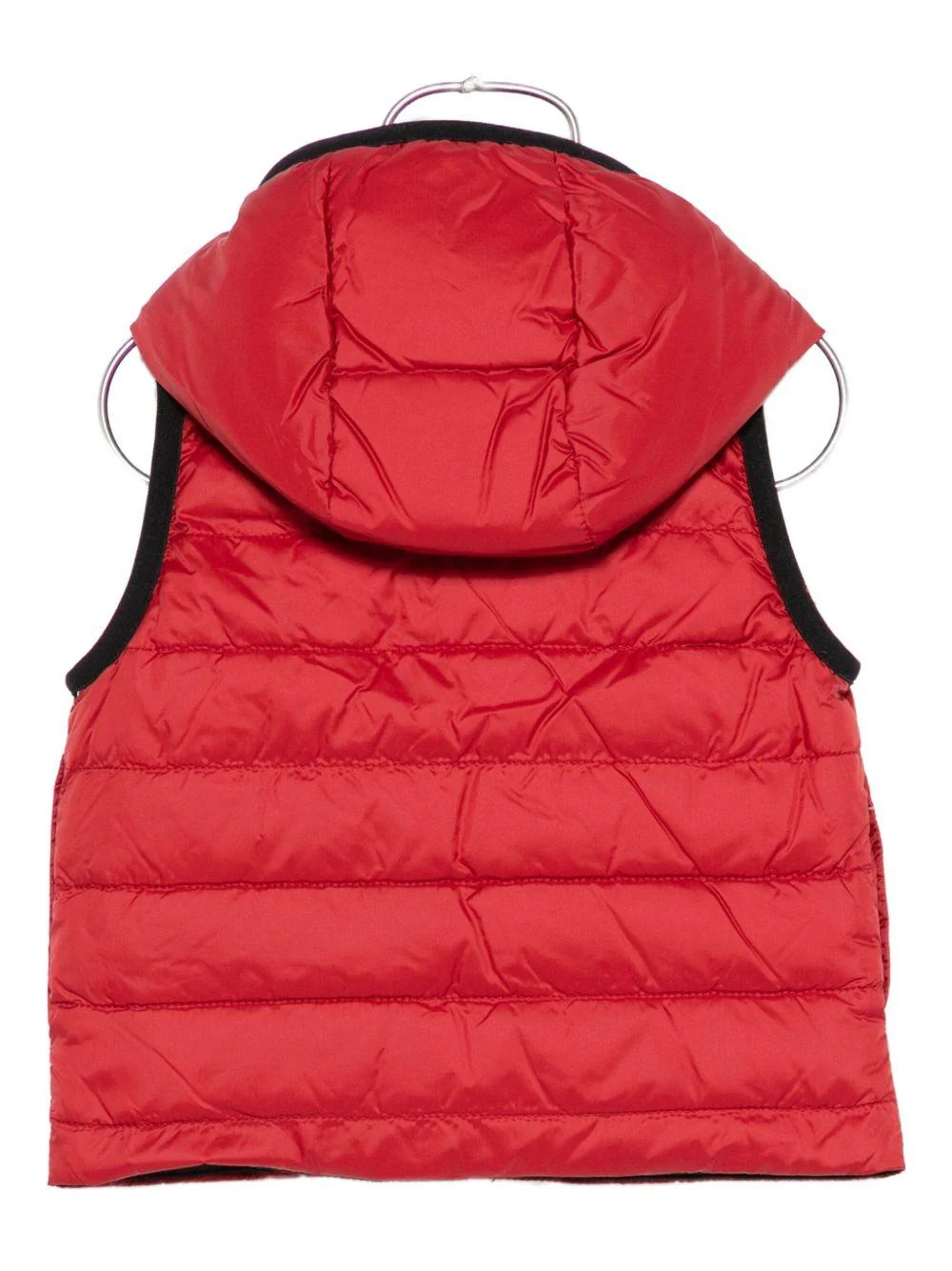 Gilet per bambino Boss Kids rosso con design trapuntato - Image 2