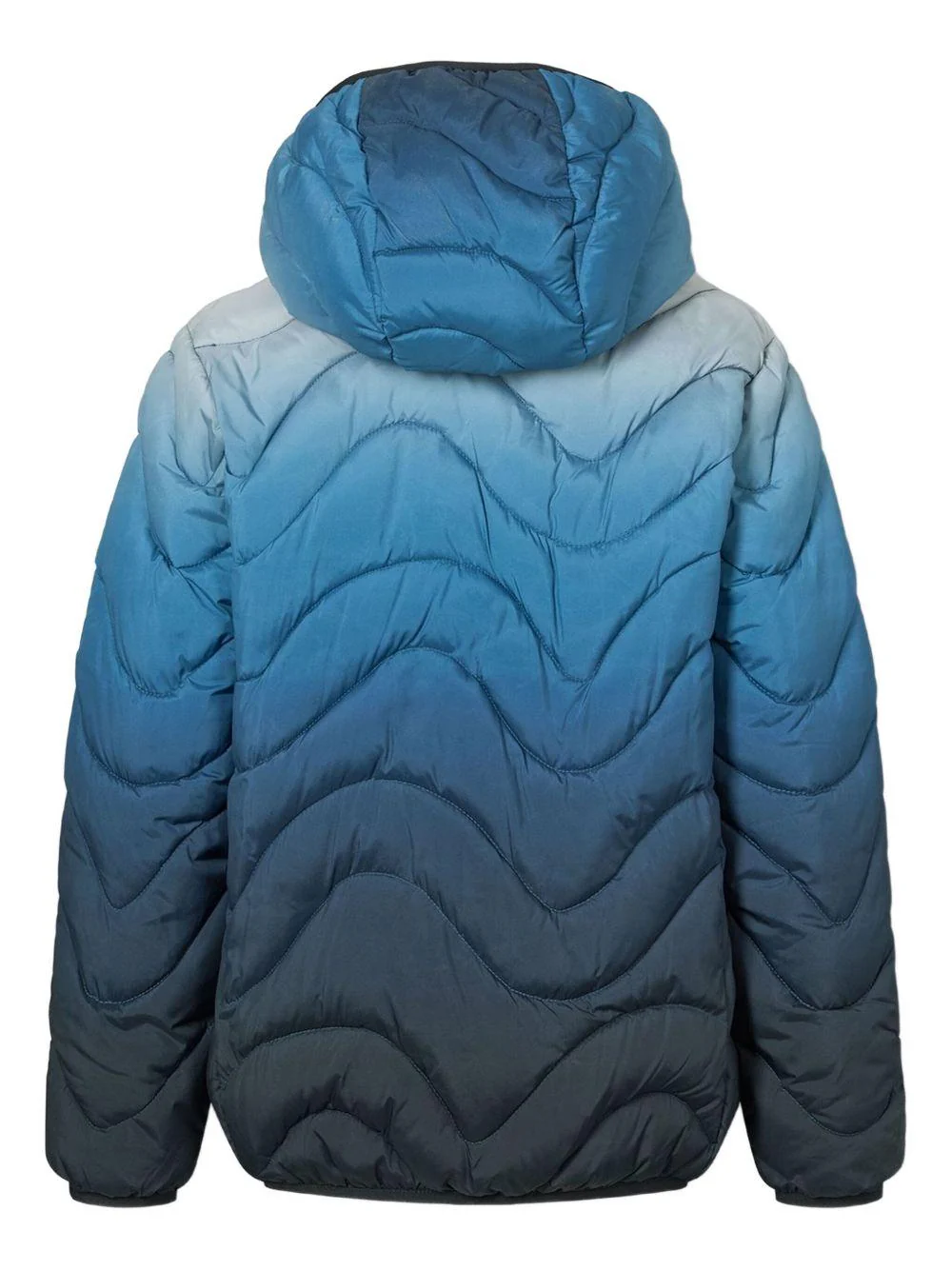 Giubbino Hao per bambino Molo blu con cappuccio staccabile - Image 2