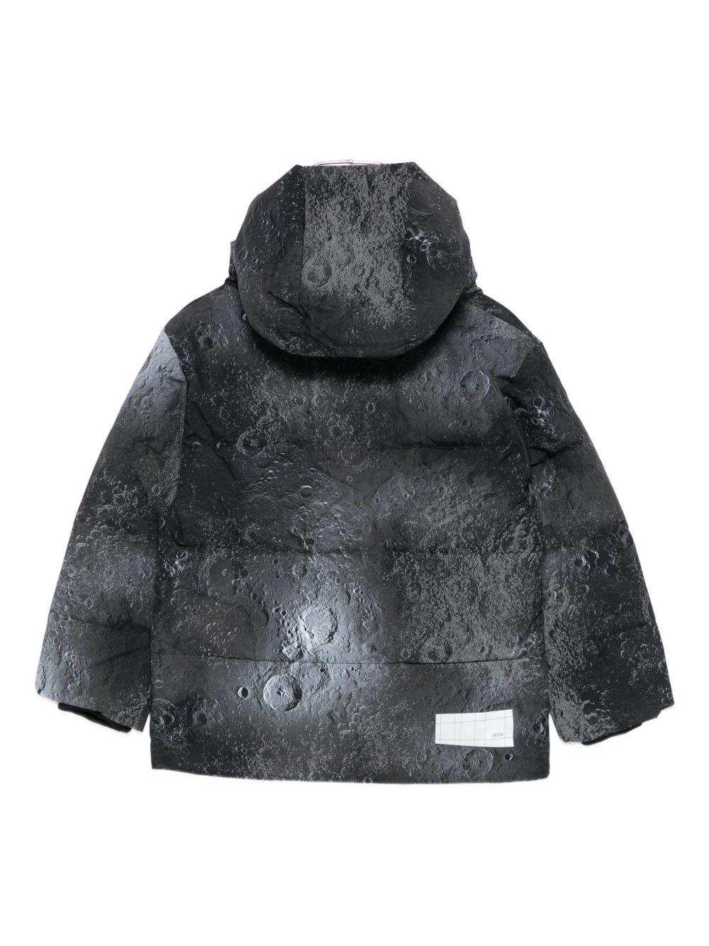Giubbino Hilo per bambino Molo nero con stampa all-over - Image 2
