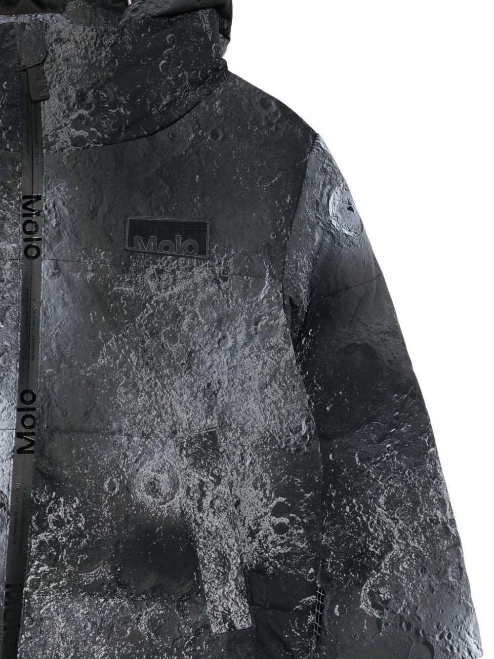 Giubbino Hilo per bambino Molo nero con stampa all-over - Image 3