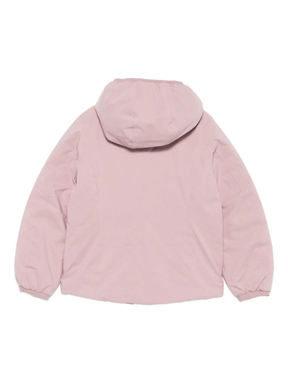 Giubbino per bambina K-Way Kids rosa con design reversibile - Image 2