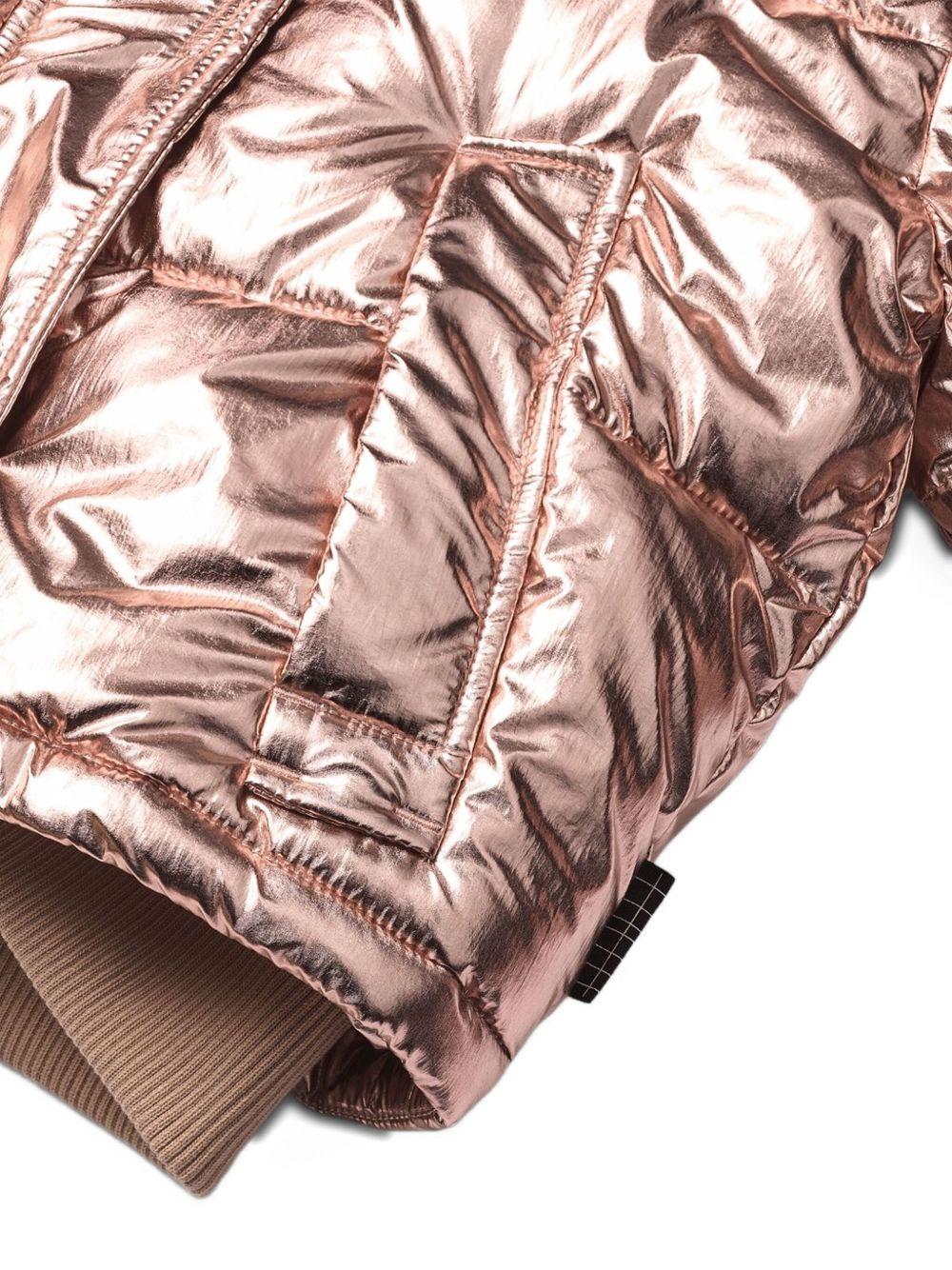 Giubbino per bambina Molo rosa con effetto metallizzato - Image 2