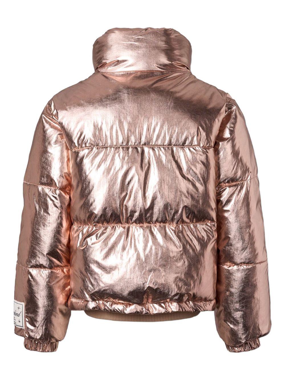 Giubbino per bambina Molo rosa con effetto metallizzato - Image 4