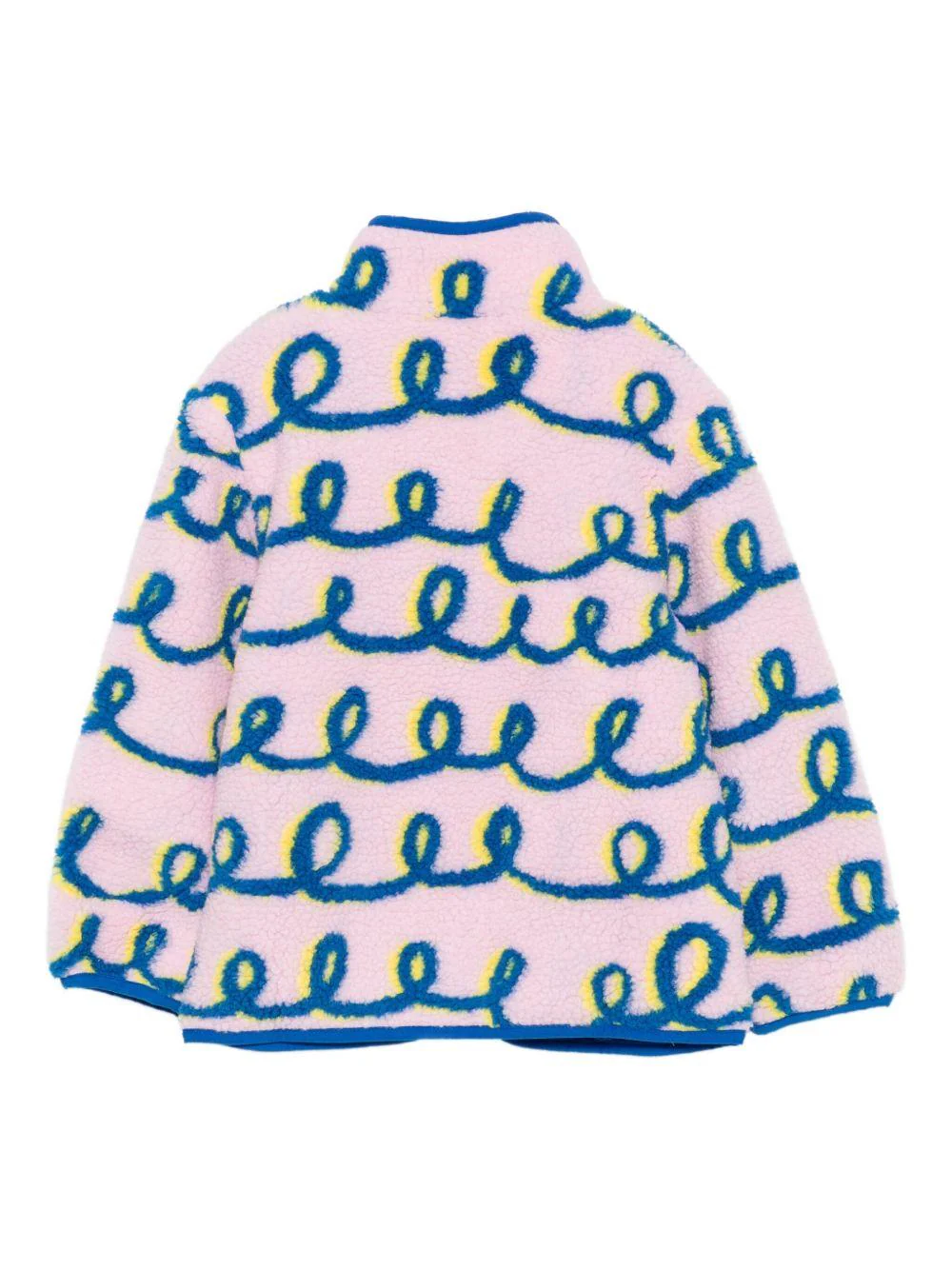 Giubbino per bambina Stella McCartney Kids rosa con motivo a vortice - Image 2