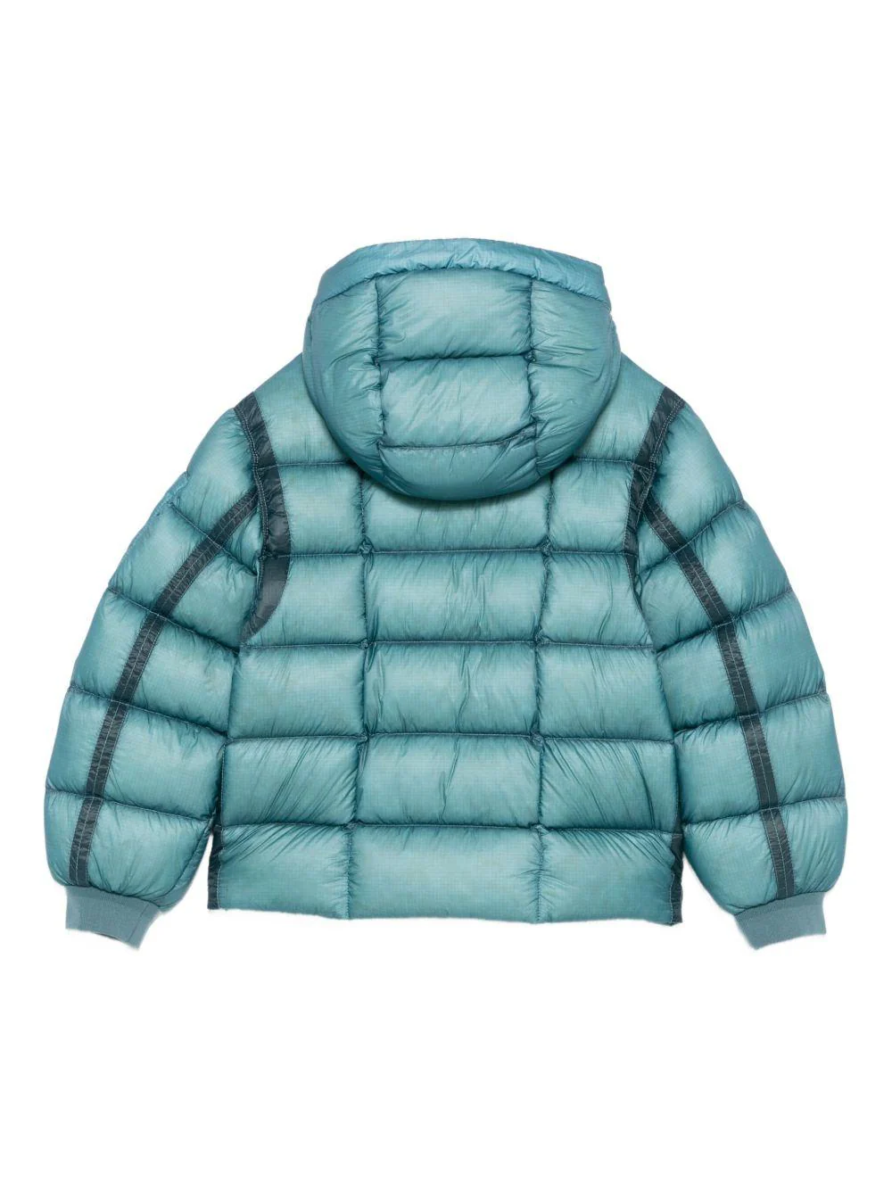 Giubbino per bambino C.P. Company Kids blu con modello trapuntato - Image 3