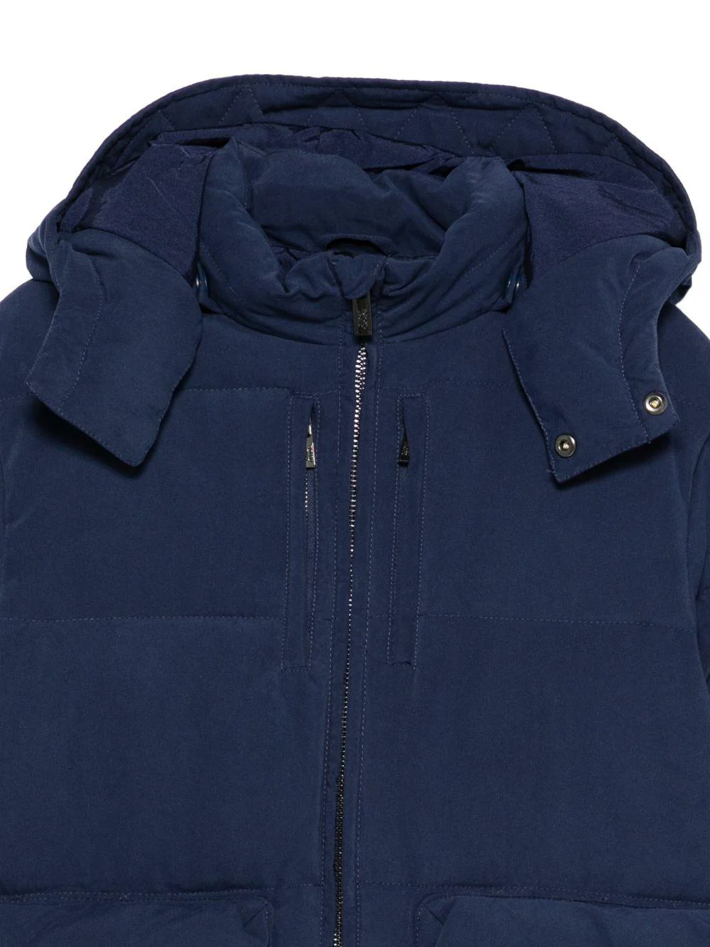 Giubbino per bambino Emporio Armani Kids blu con design imbottito - Image 3