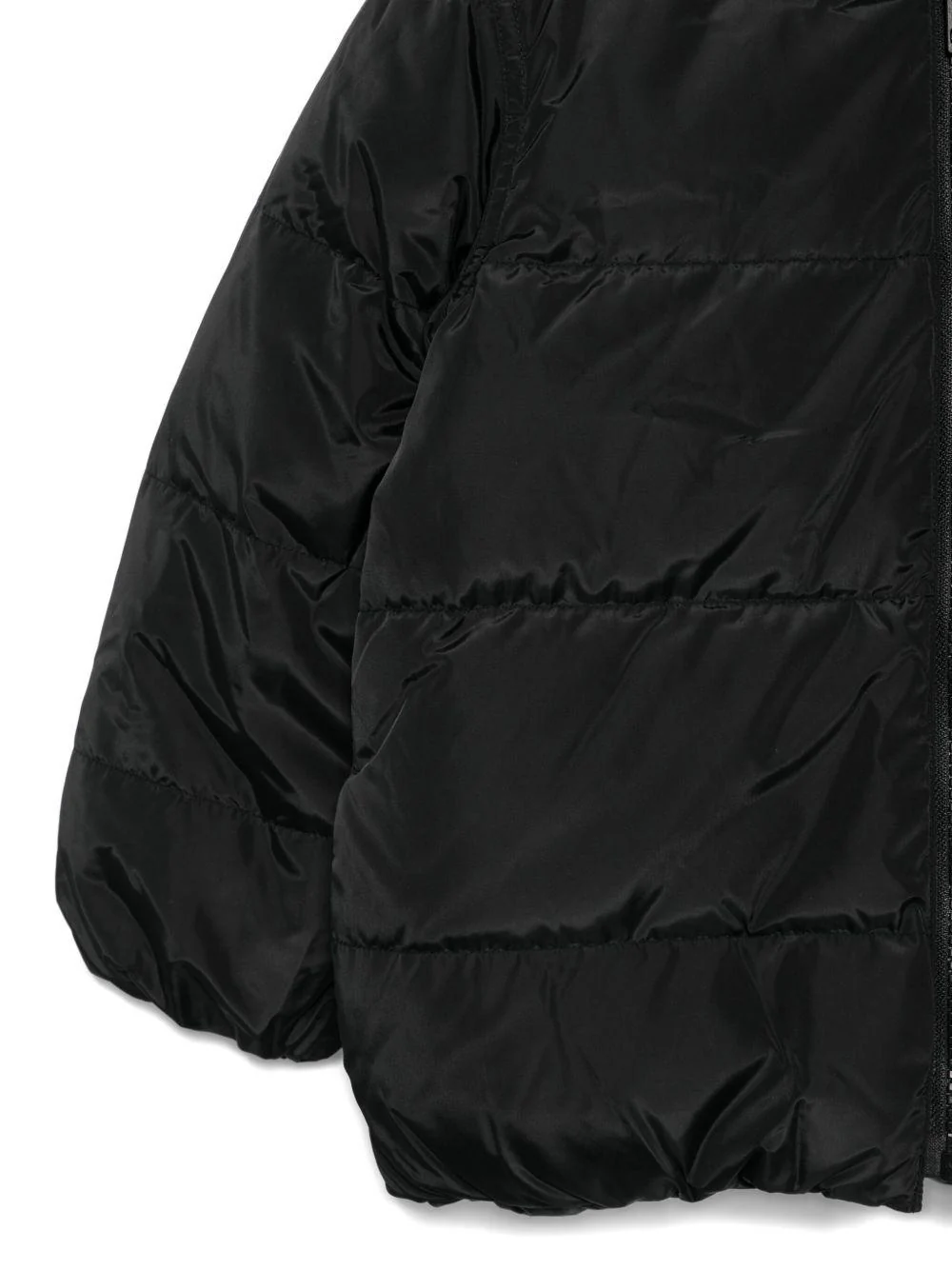 Giubbino per bambino Givenchy Kids nero con design trapuntato - Image 3