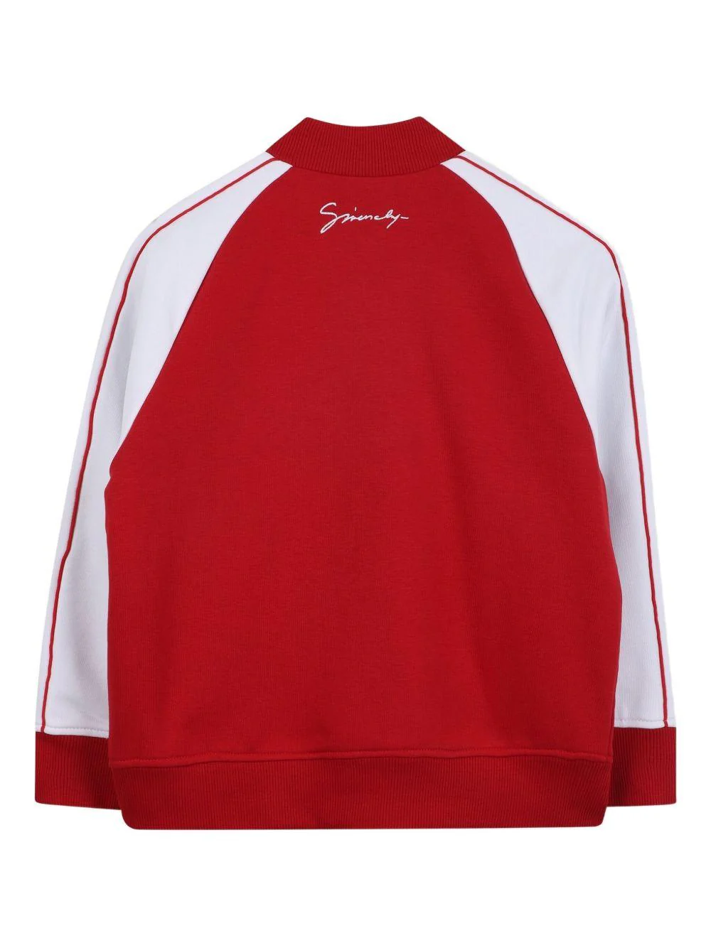 Giubbino per bambino Givenchy Kids rosso con maniche raglan - Image 2