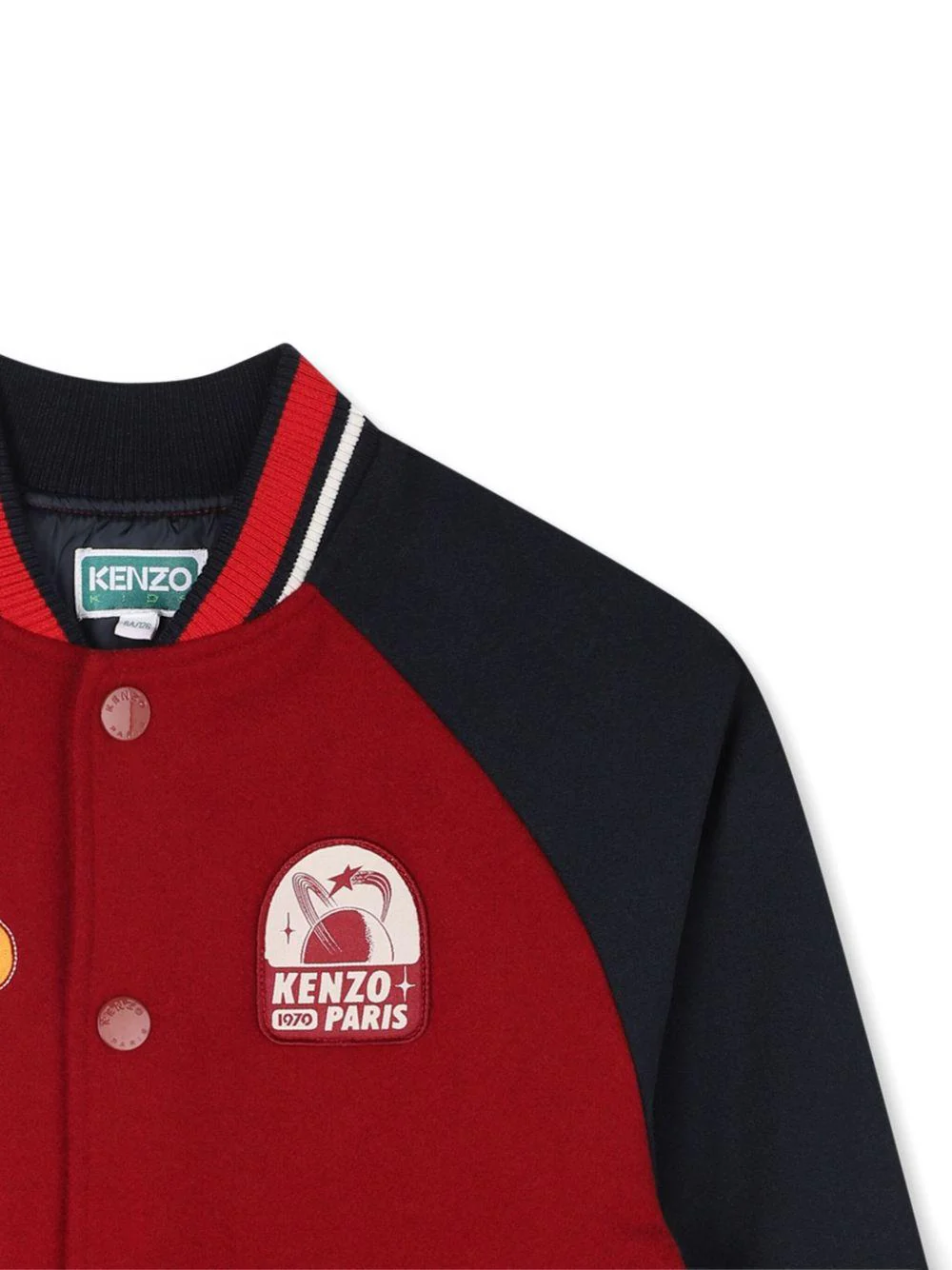 Giubbino per bambino Kenzo Kids multicolore con design color-block - Image 3