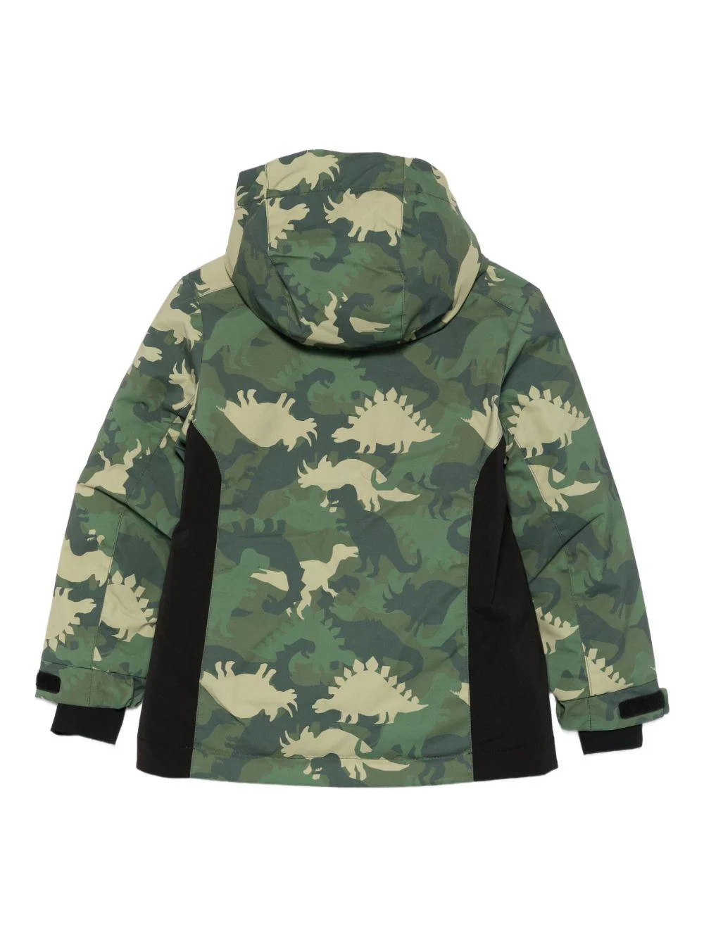 Giubbino per bambino Mc2 Saint Barth Kids verde con motivo mimetico - Image 2