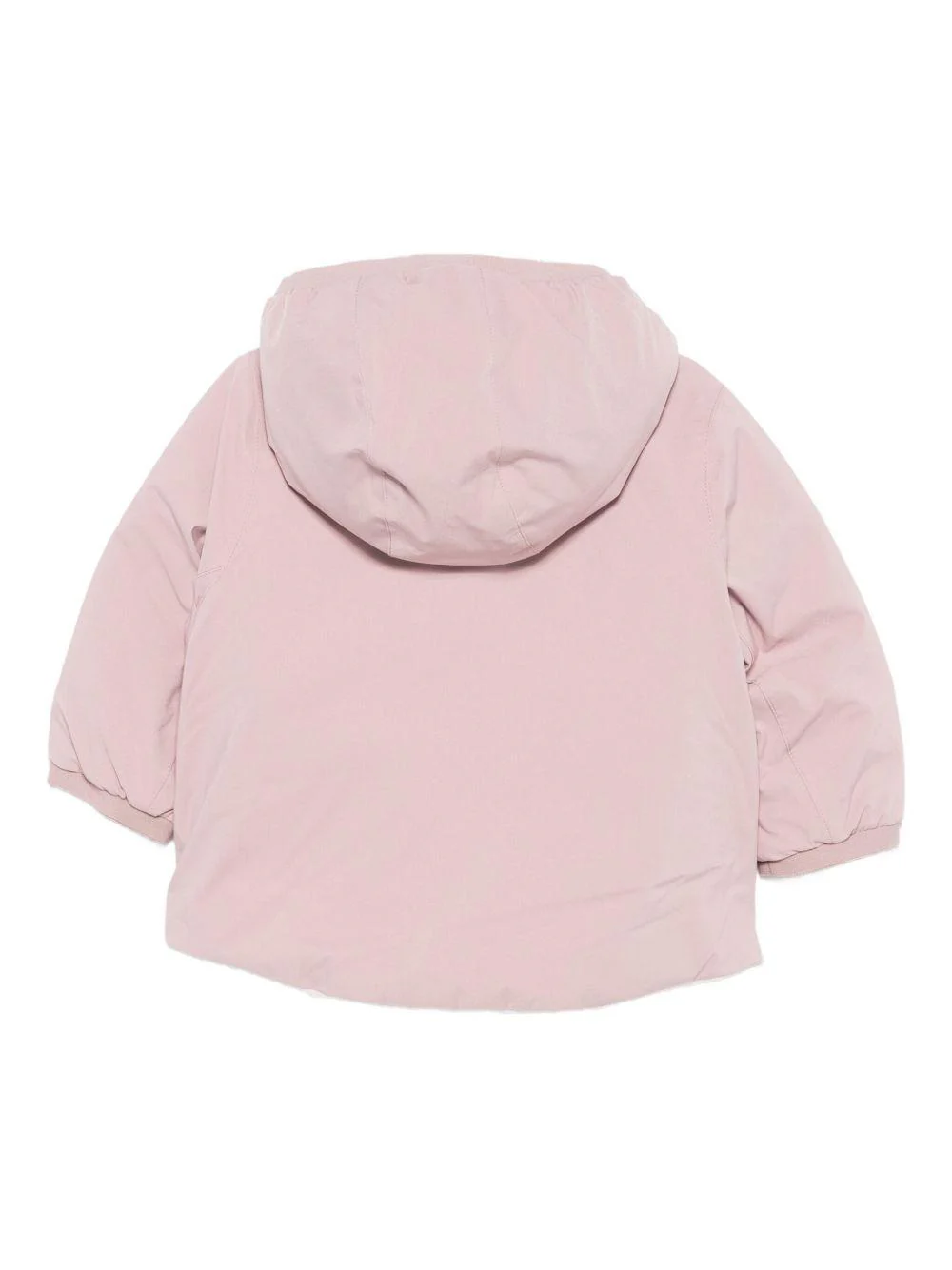 Giubbino per neonata K-Way Kids rosa con design reversibile - Image 2