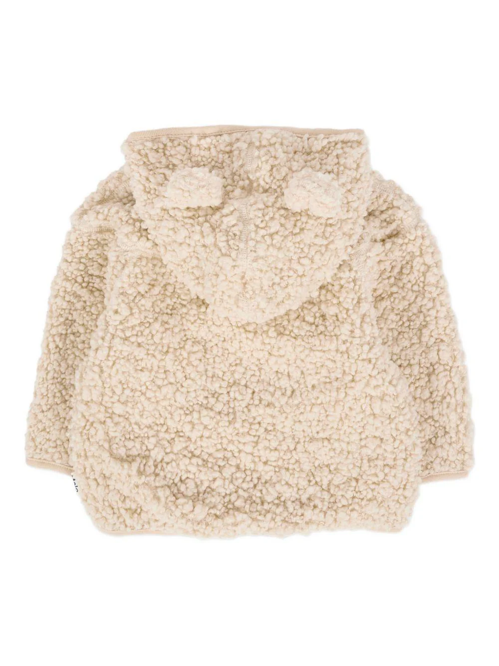 Giubbino per neonati Molo beige con texture Teddy Bear - Image 2