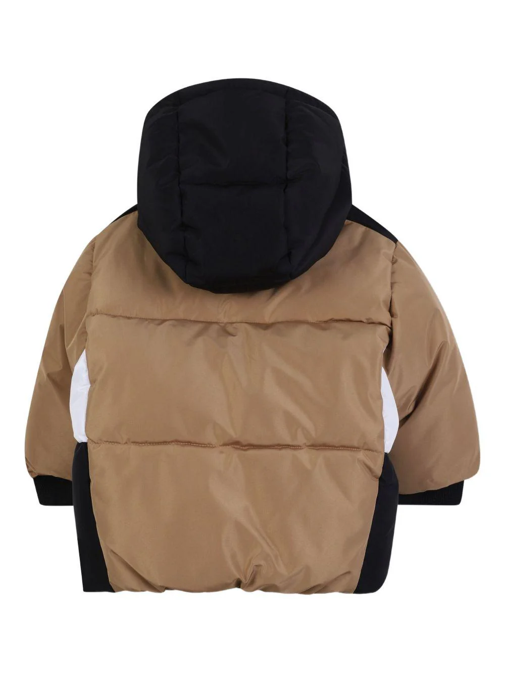 Giubbino per neonato Boss Kids marrone con design color-block - Image 2