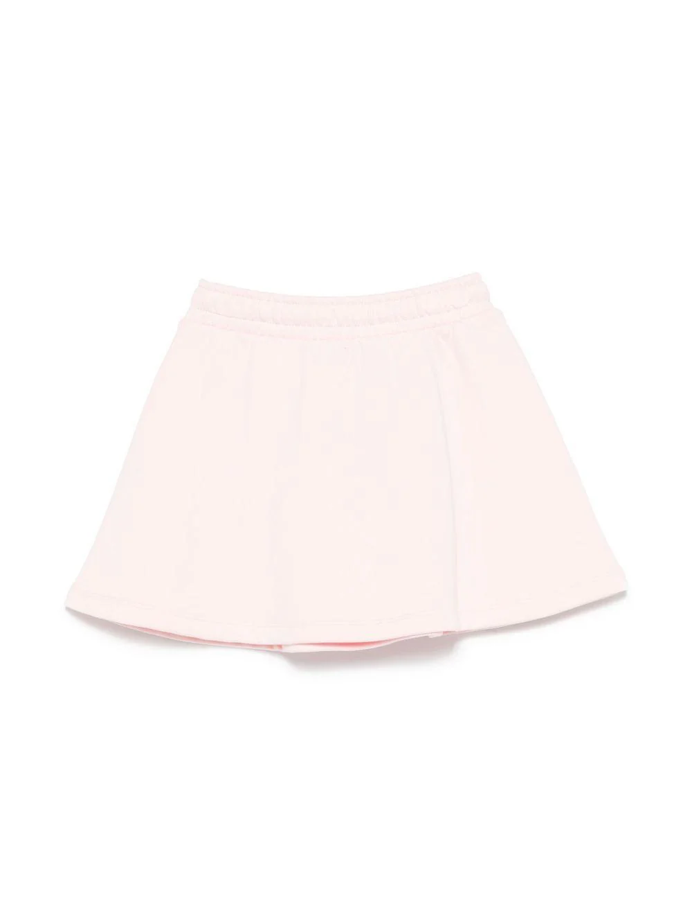 Gonna con logo per bambina Moschino Kids rosa con due tasche laterali - Image 3