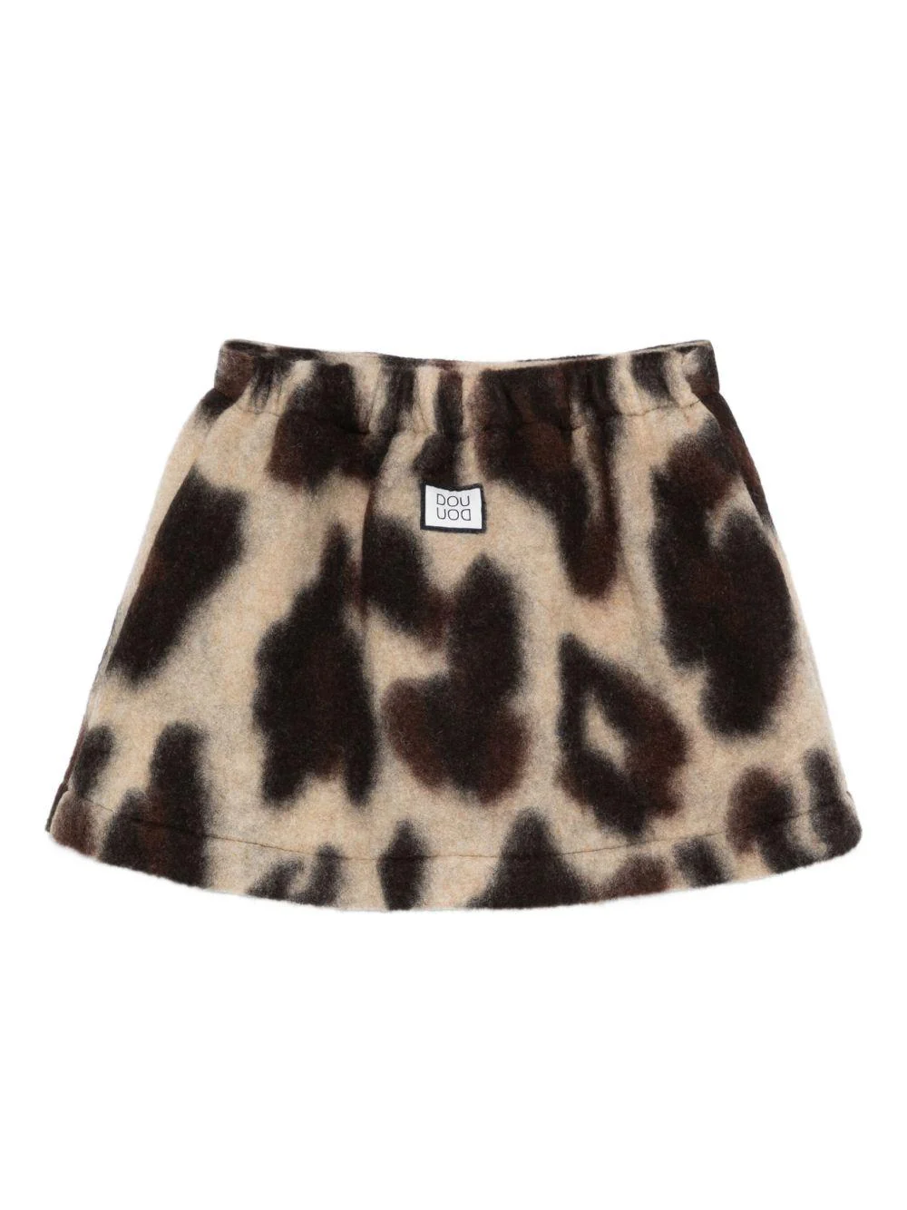 Gonna per bambina Douuod Kids animalier con design a trapezio - Image 3