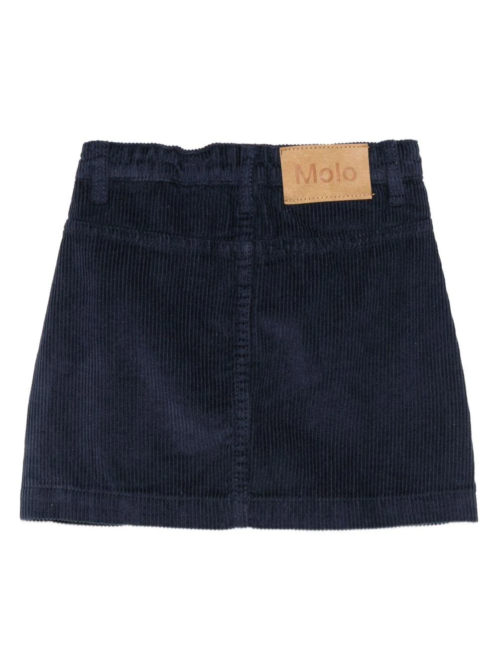 Gonna per bambina Molo blu a coste - Image 3