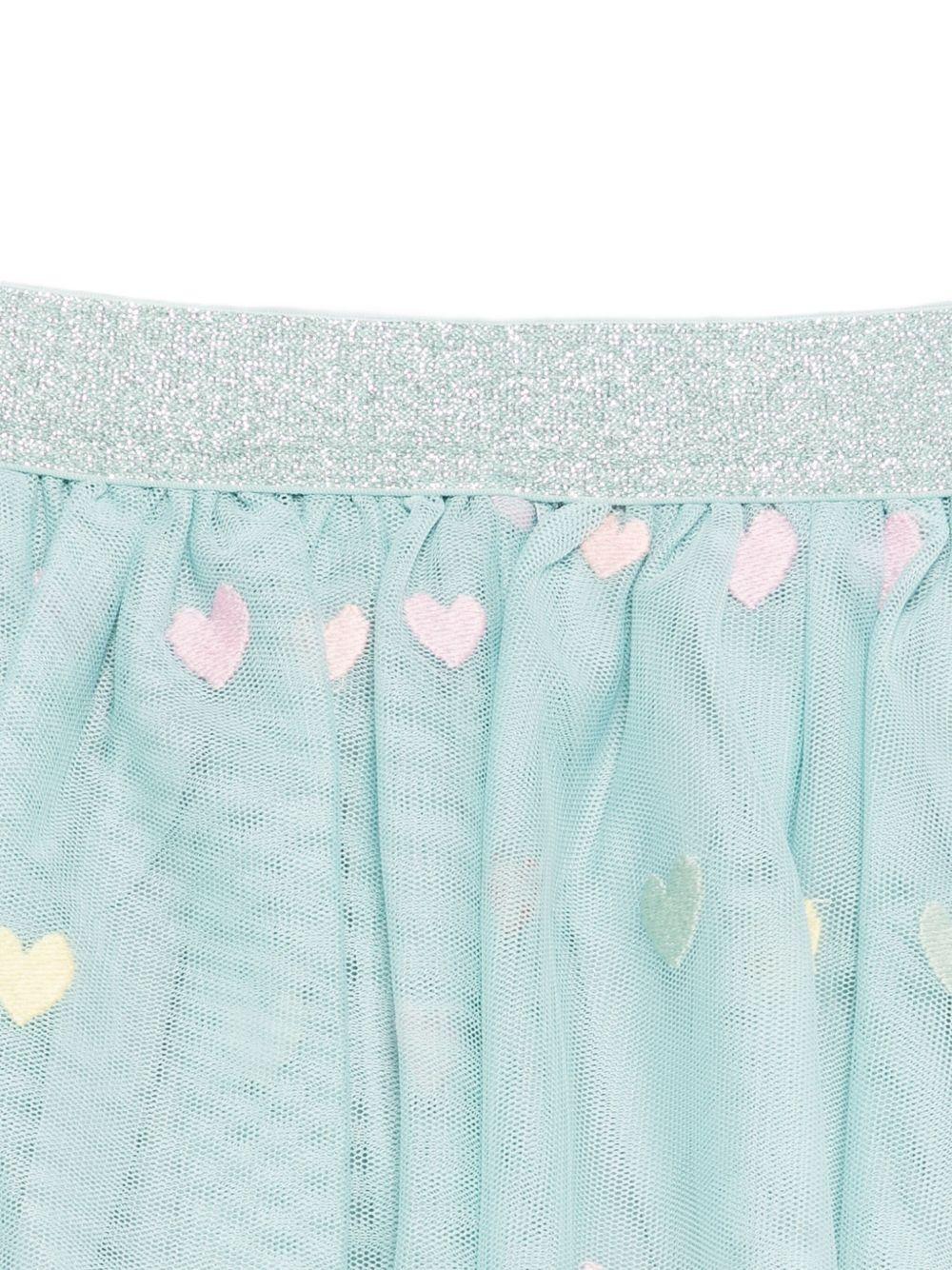 Gonna per neonata Stella McCartney Kids azzurro con decorazione - Image 2