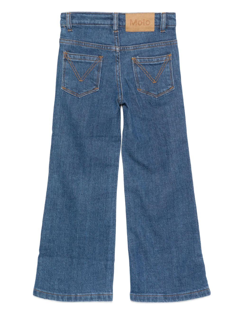 Jeans per bambina Molo denim con patta abbottonata - Image 3