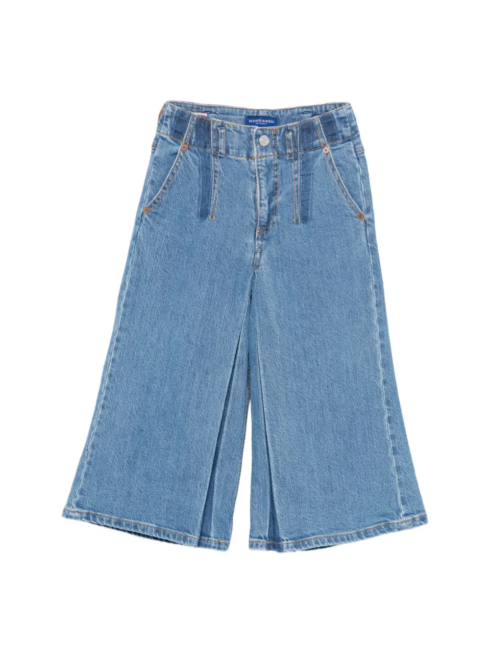 Jeans per bambina Scotch & Soda Kids denim con tasche posteriori applicate