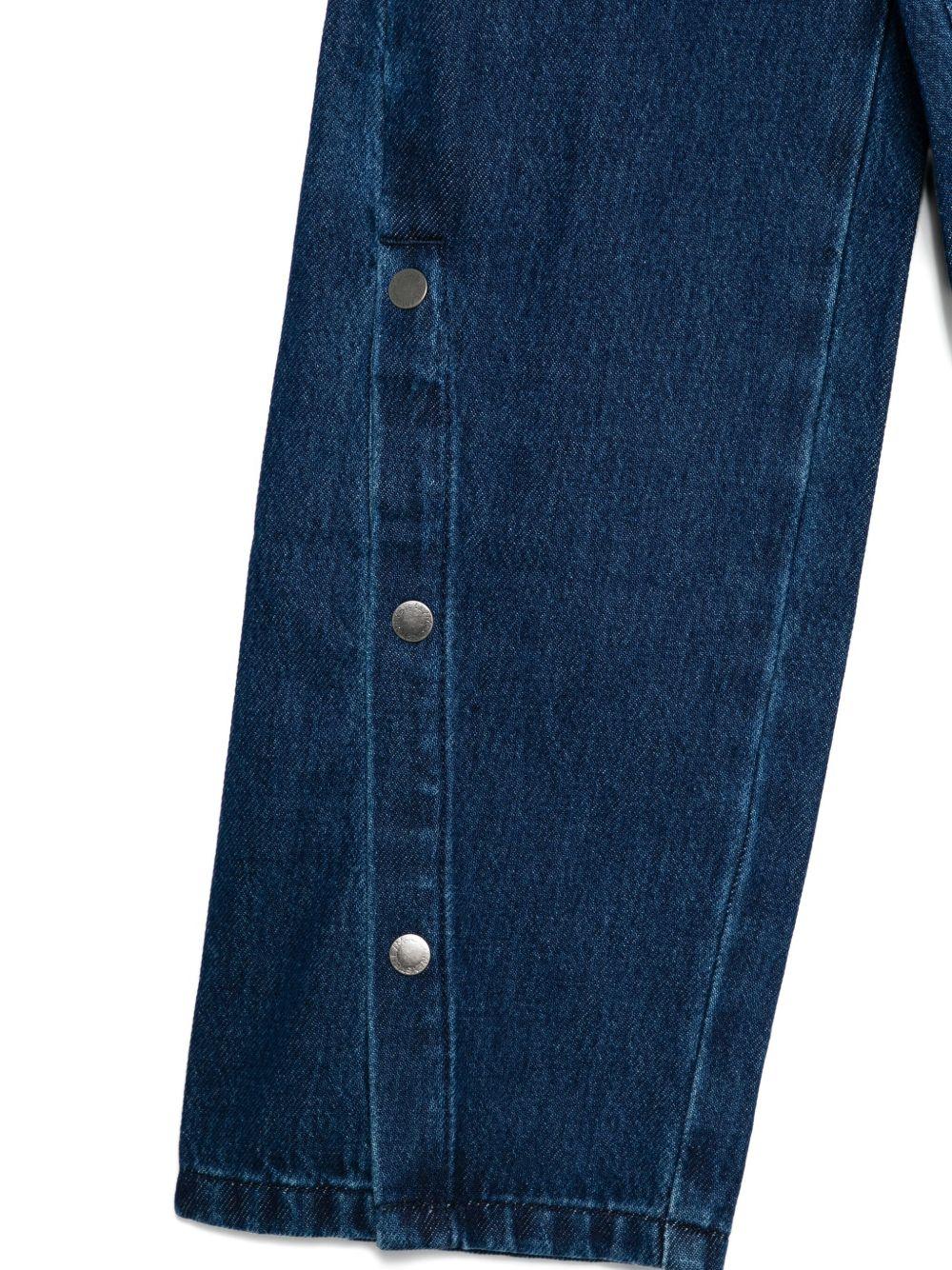 Jeans per bambina Stella McCartney Kids in denim con gamba ampia - Image 3