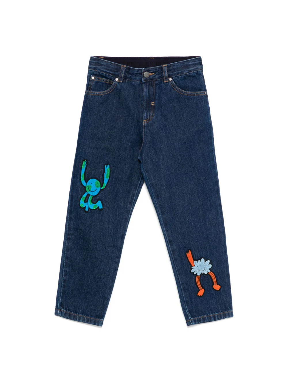 Jeans per bambino Stella McCartney Kids Earth Friends in denim