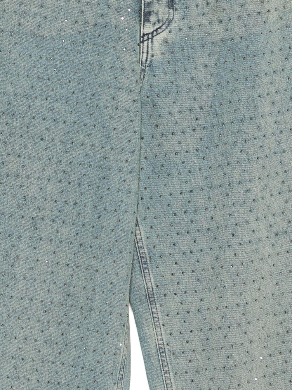 Jeans per donna Alysi denim con decorazione strass - Image 2