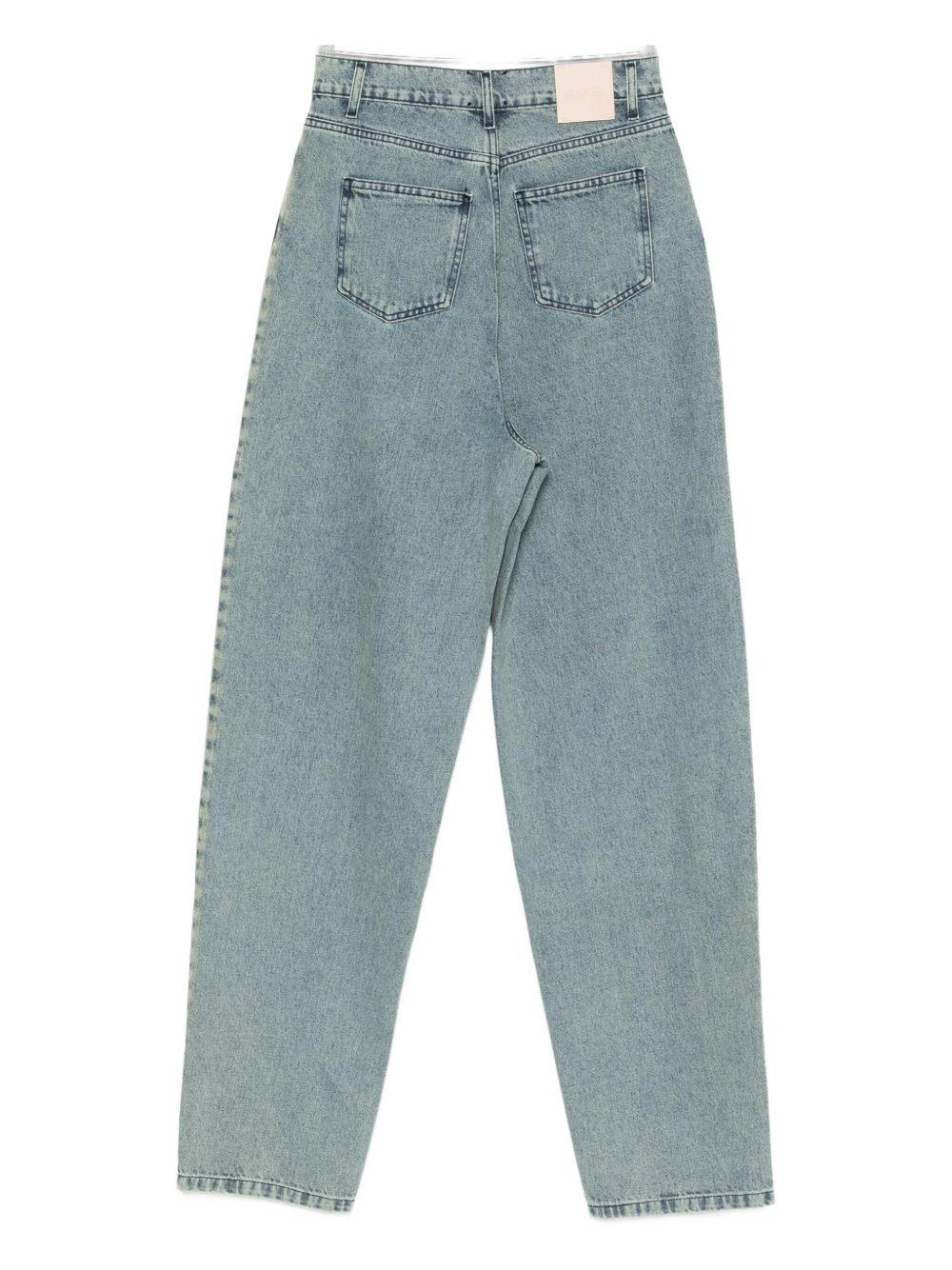 Jeans per donna Alysi denim con decorazione strass - Image 3