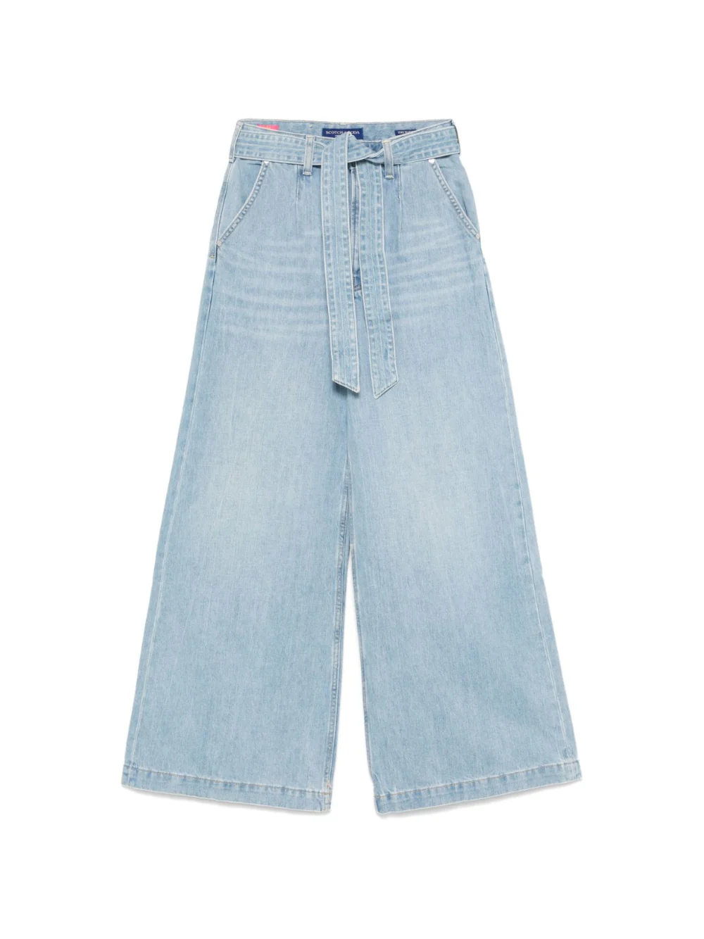 Jeans per donna Scotch & Soda The Wave in denim con cintura rimovibile