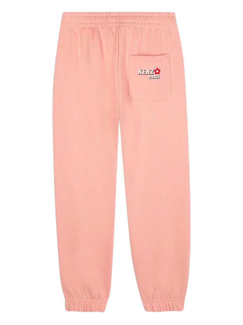 Joggers per bambina Kenzo Kids rosa con vita elasticizzata - Image 3