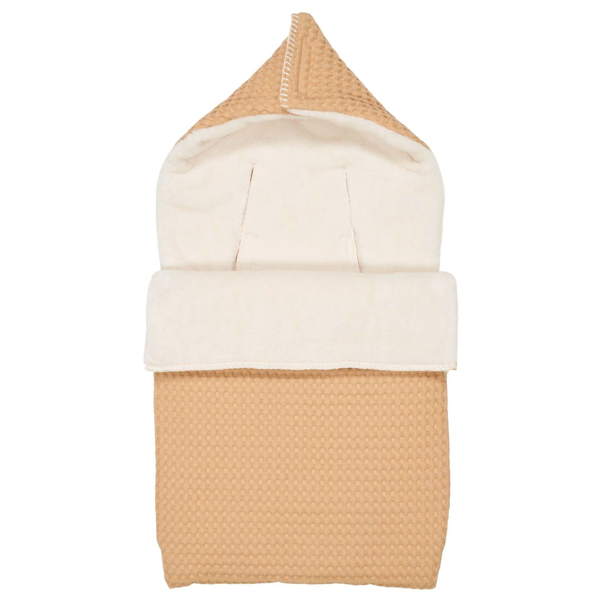 Sacco nanna per neonati Koeka teddy Oslo naturale beige