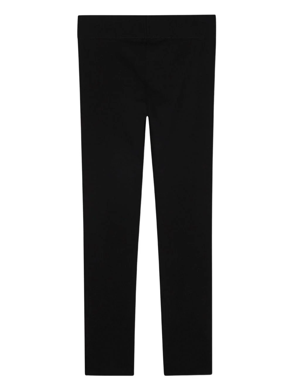 Leggings per bambina Dkny Kids neri con stampa logo - Image 2