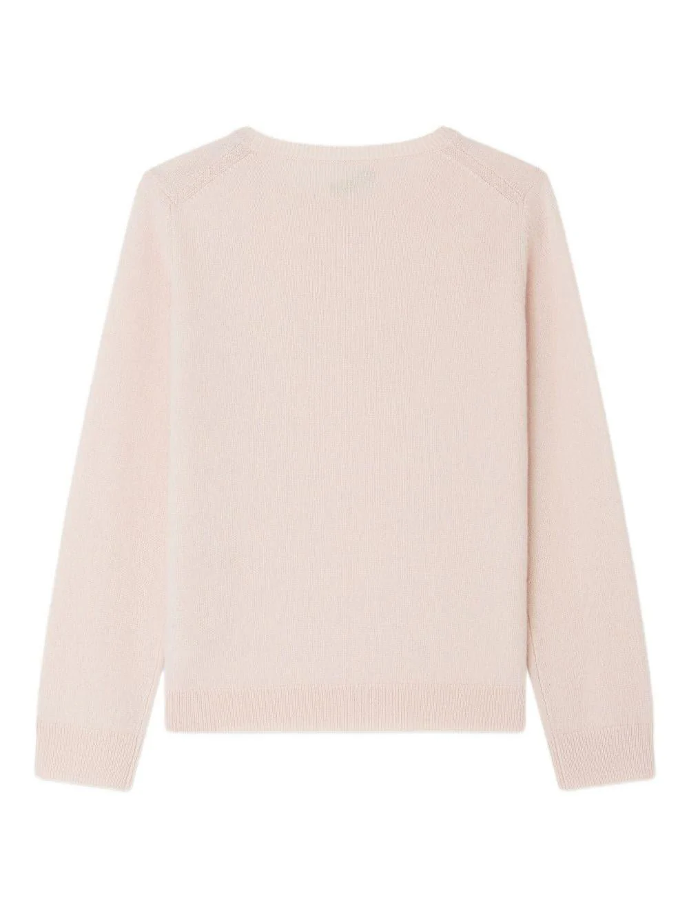 Maglione per bambina Bonpoint rosa con decorazione - Image 3