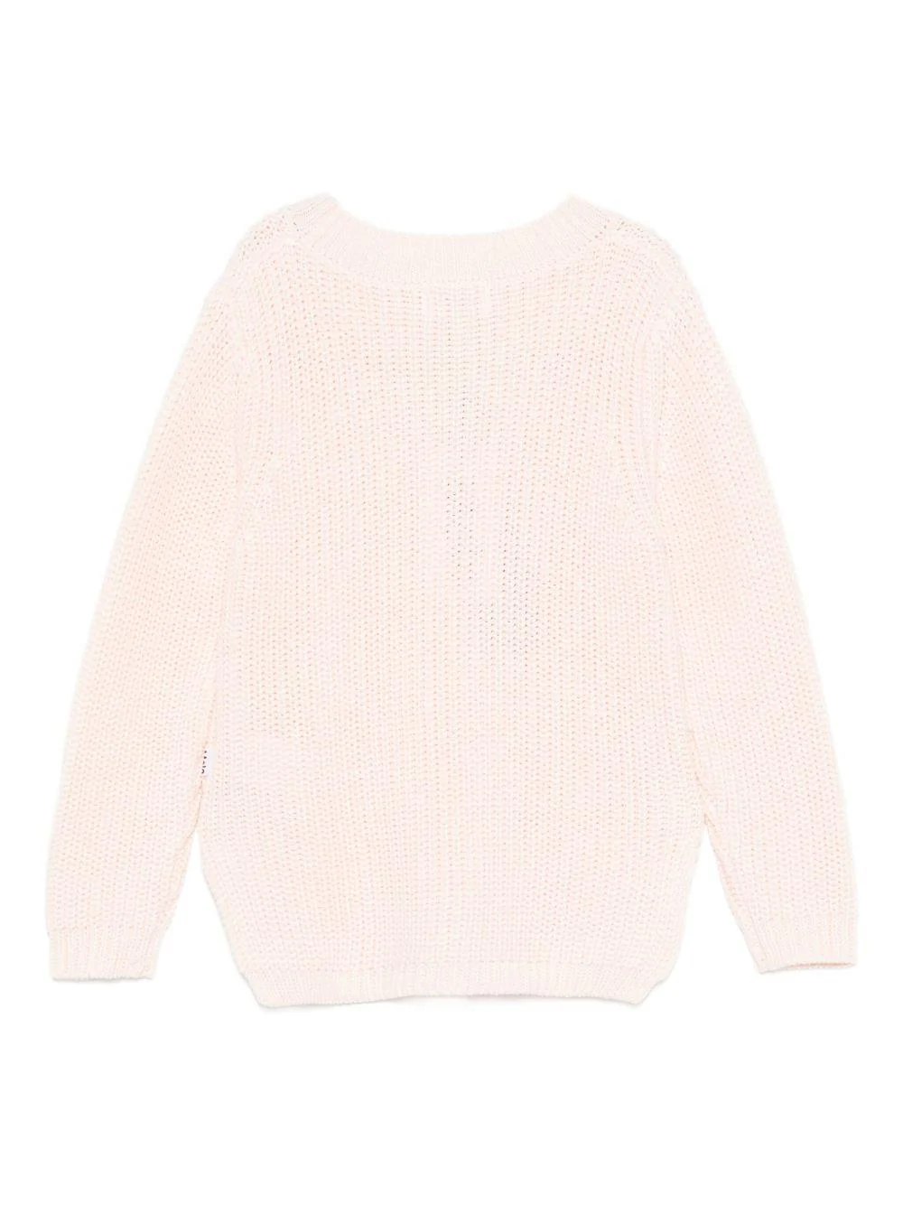 Maglione per bambina Molo rosa a maglia testurizzata - Image 3