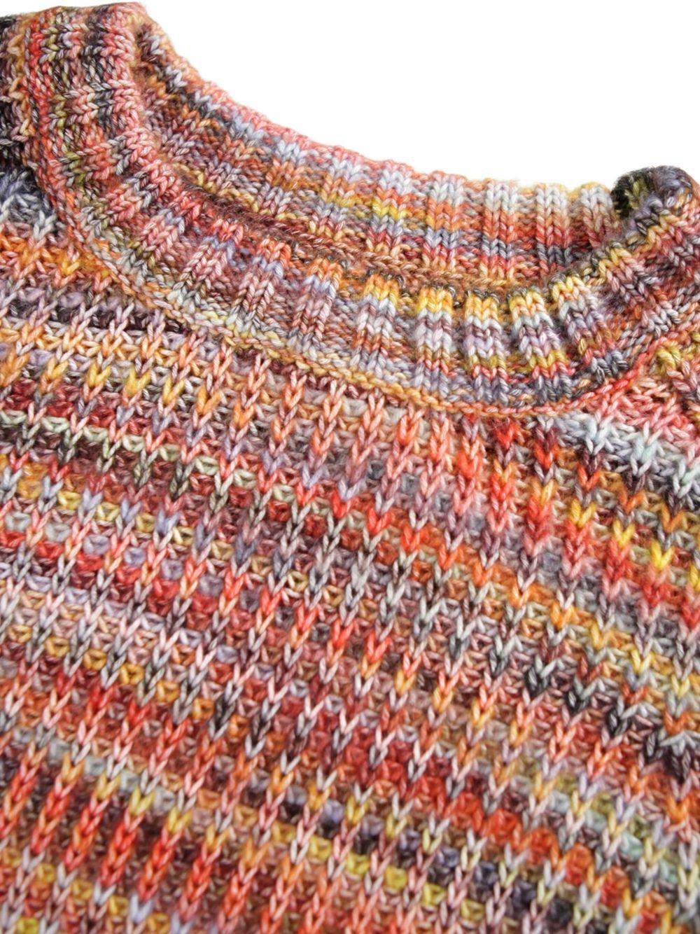 Maglione per bambini MOLO multicolore con effetto sfumato - Image 2