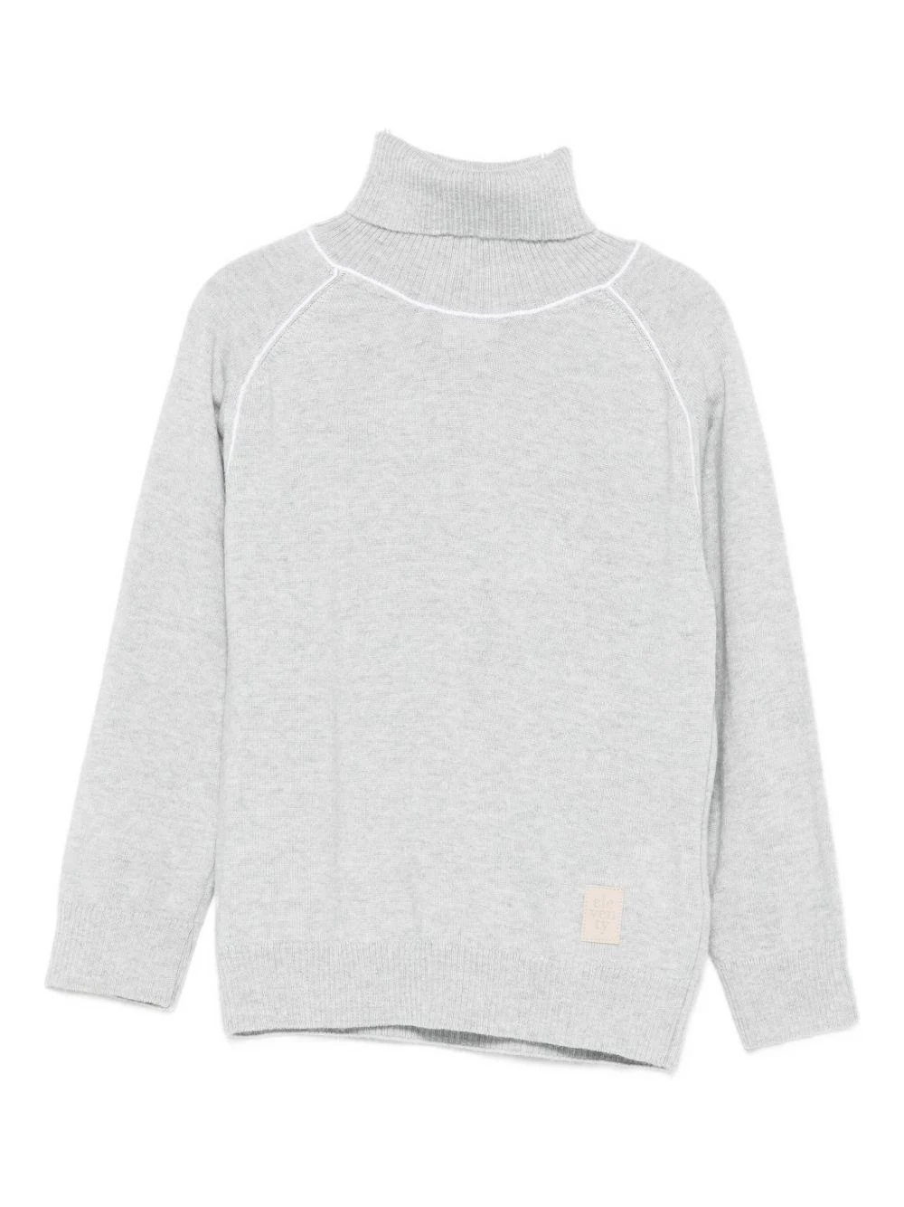 Maglione per bambino Eleventy Kids grigio con maniche raglan
