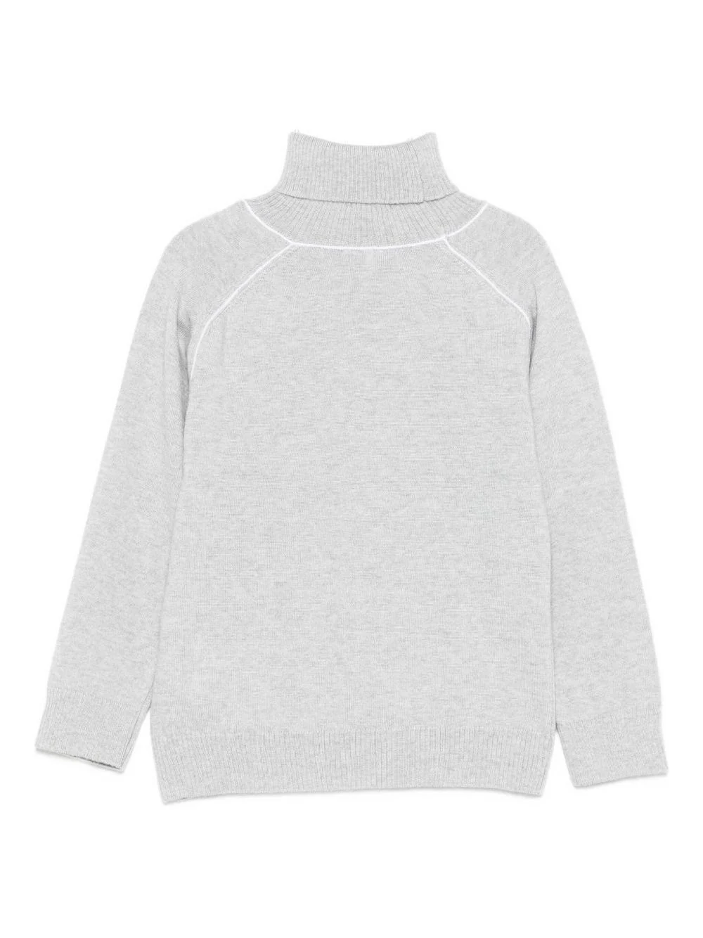 Maglione per bambino Eleventy Kids grigio con maniche raglan - Image 3