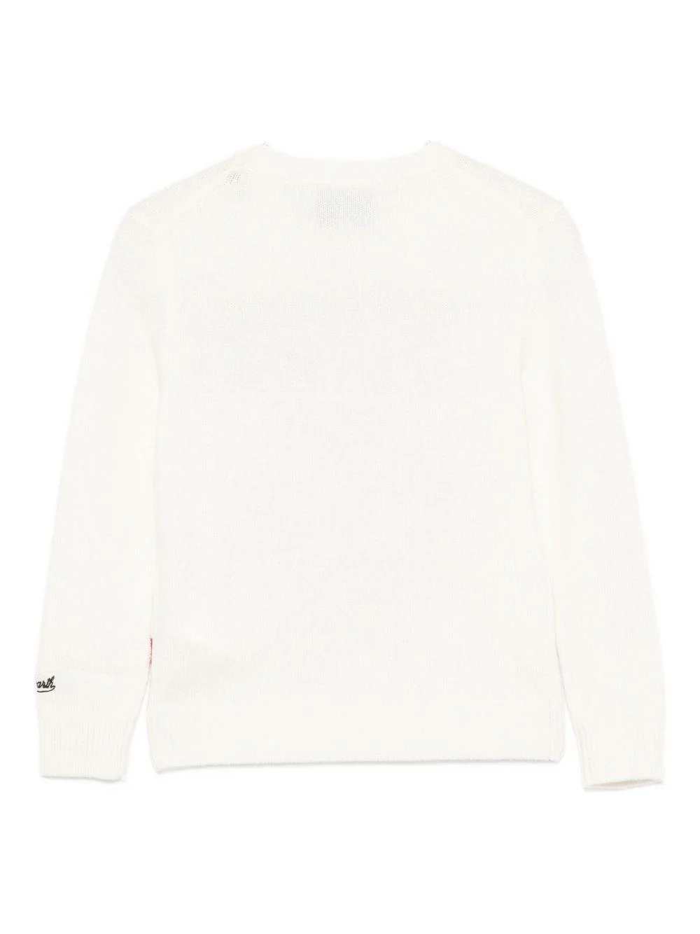 Maglione per bambino MC2 Saint Barth Kids x Marvel bianca con stampa grafica Avengers - Image 2