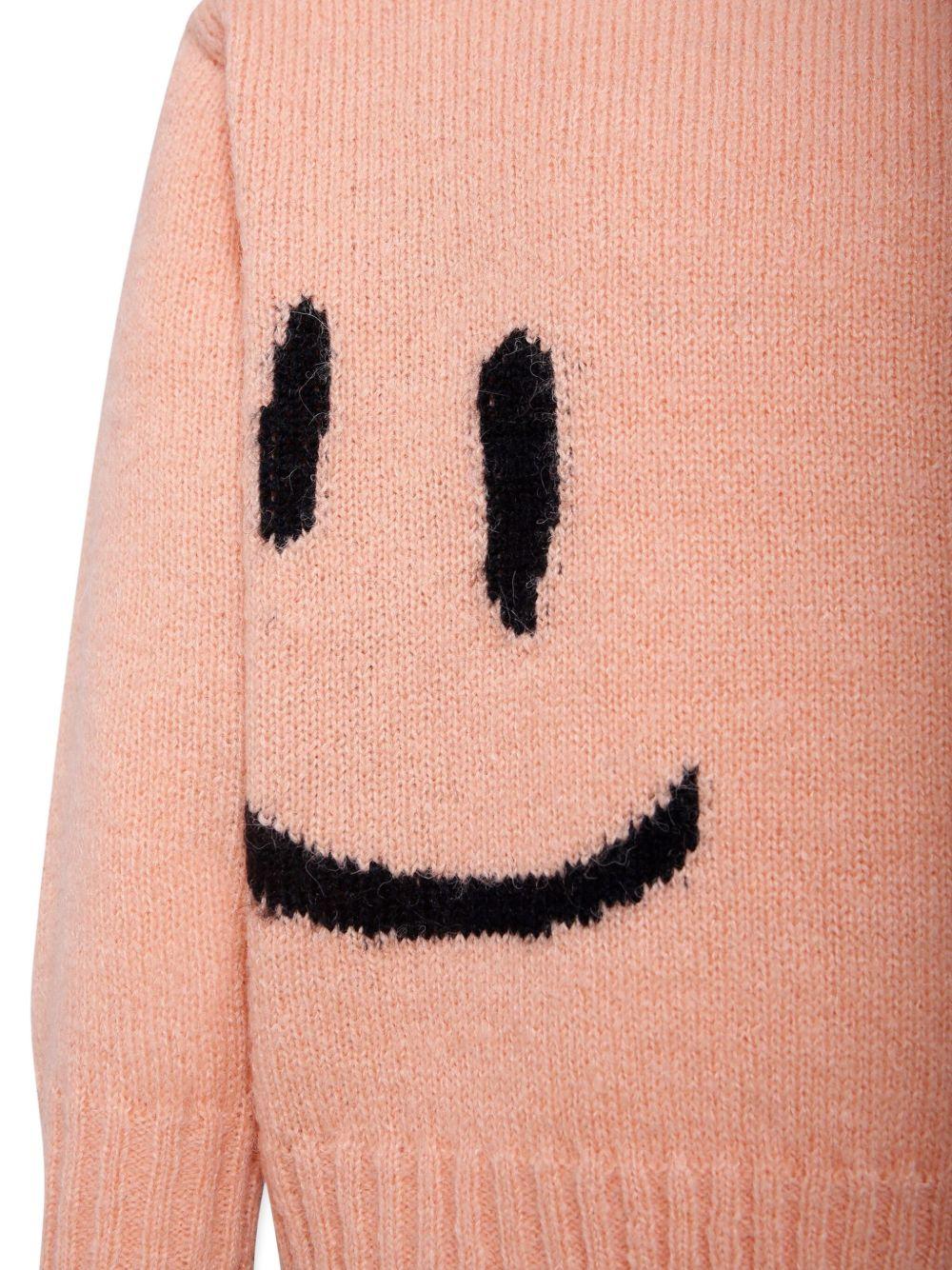 Maglione per bambino Molo rosa con effetto jacquard - Image 3
