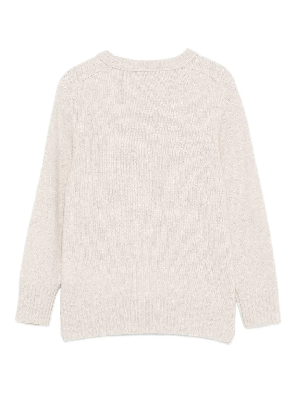 Maglione per bambino Paolo Pecora Kids beige con collo a coste - Image 3