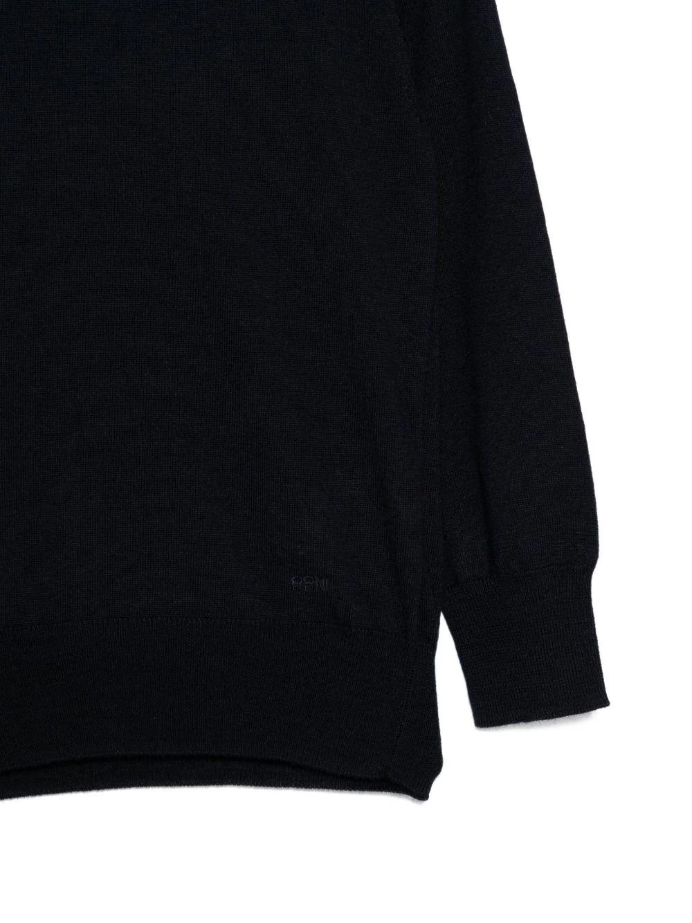 Maglione per bambino Paolo Pecora Kids blu a collo alto - Image 2