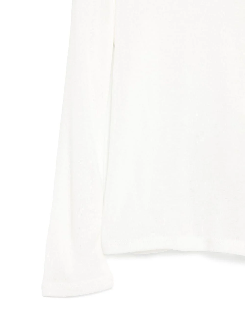 Maglione per neonata Elisabetta Franchi La Mia Bambina bianco con collo alto - Image 3