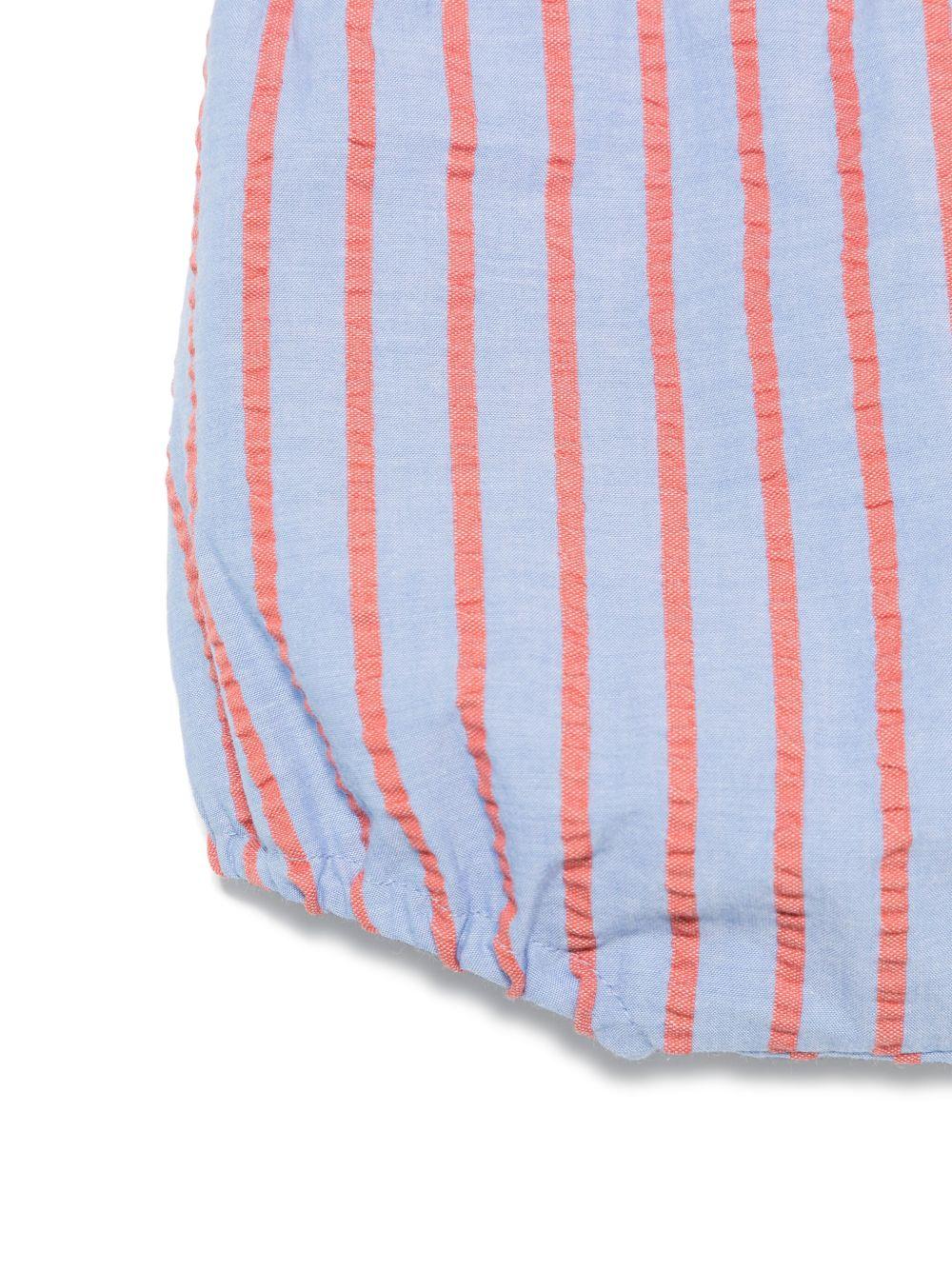 Pantaloncini per neonata Mariella Ferrari azzurro a righe - Image 3