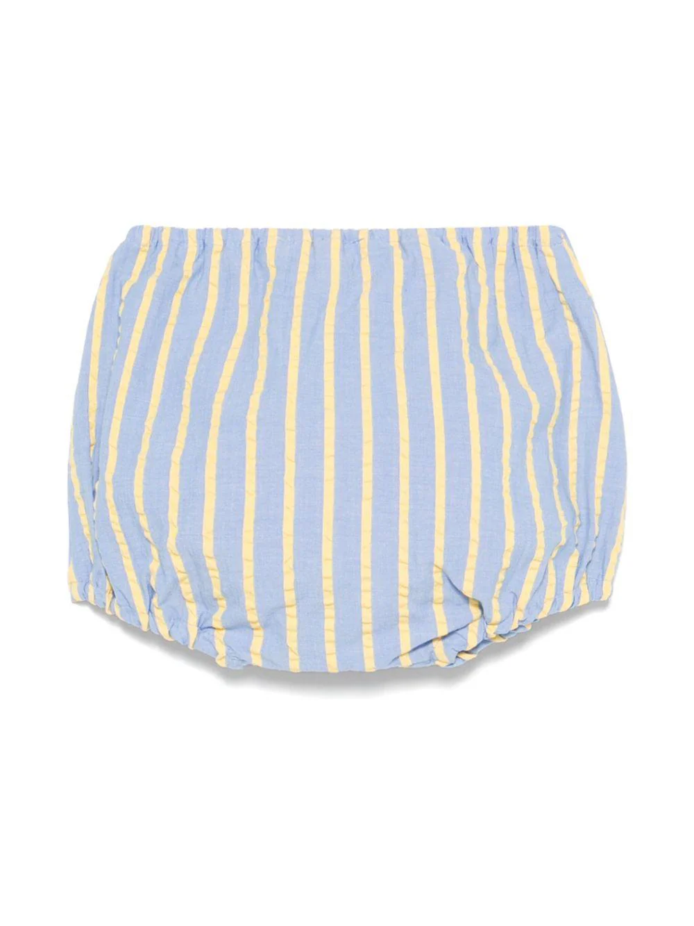 Pantaloncini per neonata Mariella Ferrari azzurro a righe - Image 3