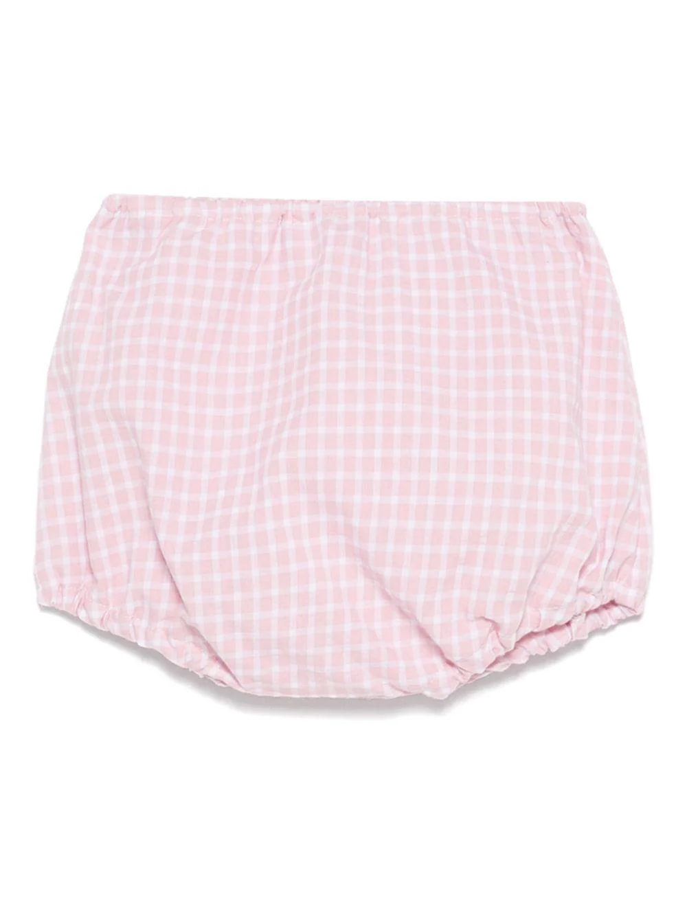 Pantaloncini per neonata Mariella Ferrari rosa a quadri