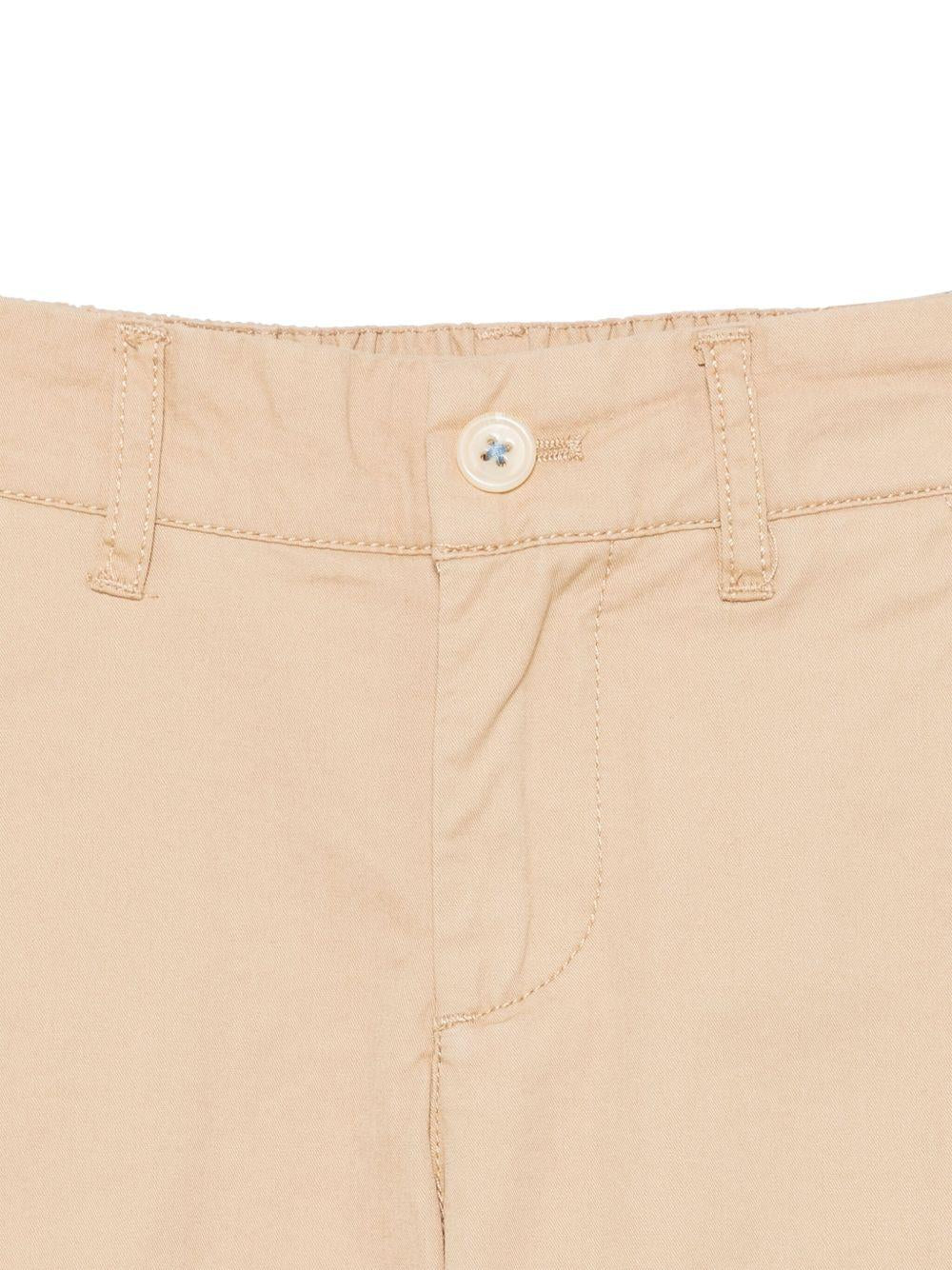 Pantaloni affusolati per bambina Scotch & Soda Kids beige - Image 3